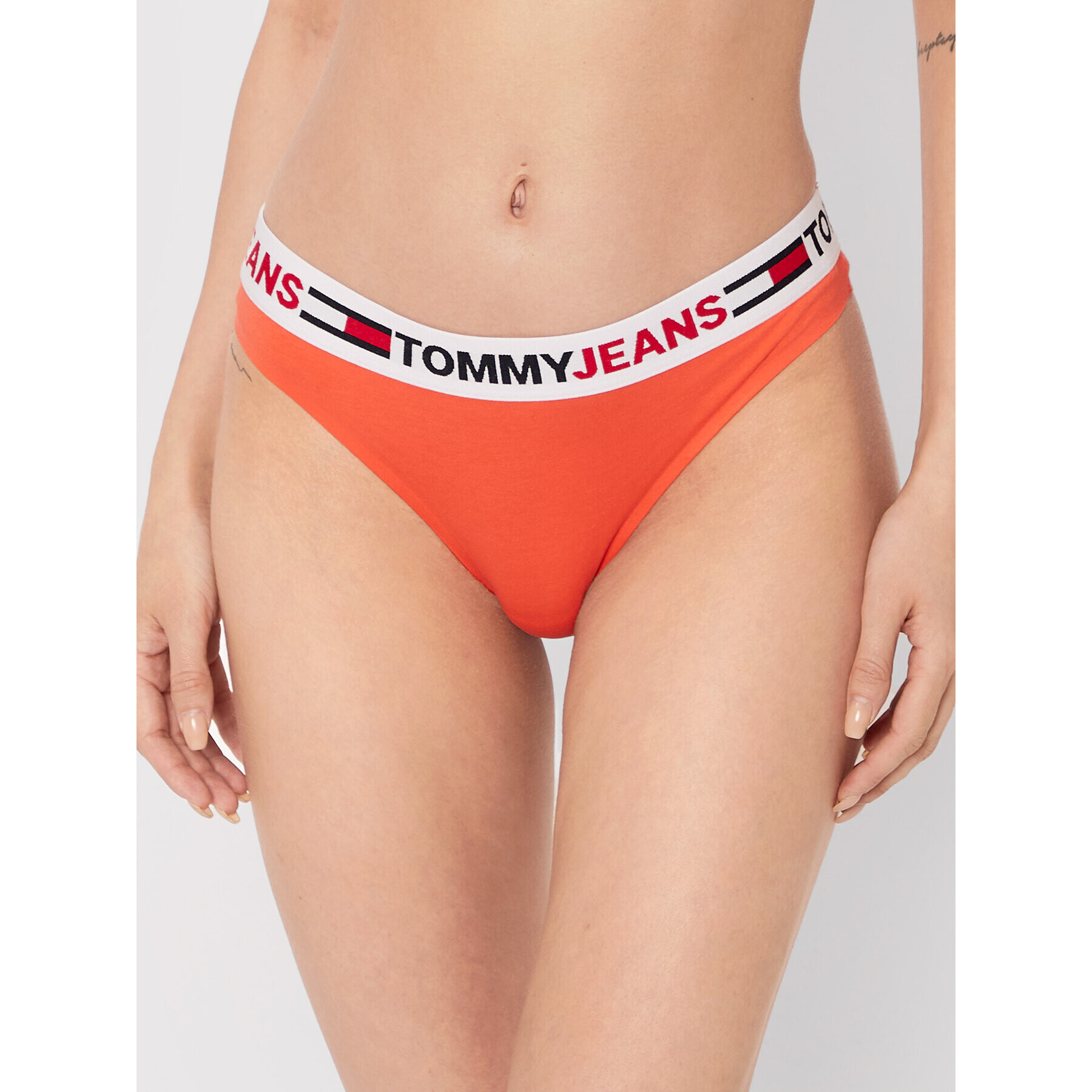 Tommy Jeans Chilot brazilian UW0UW03527 Portocaliu - Pled.ro