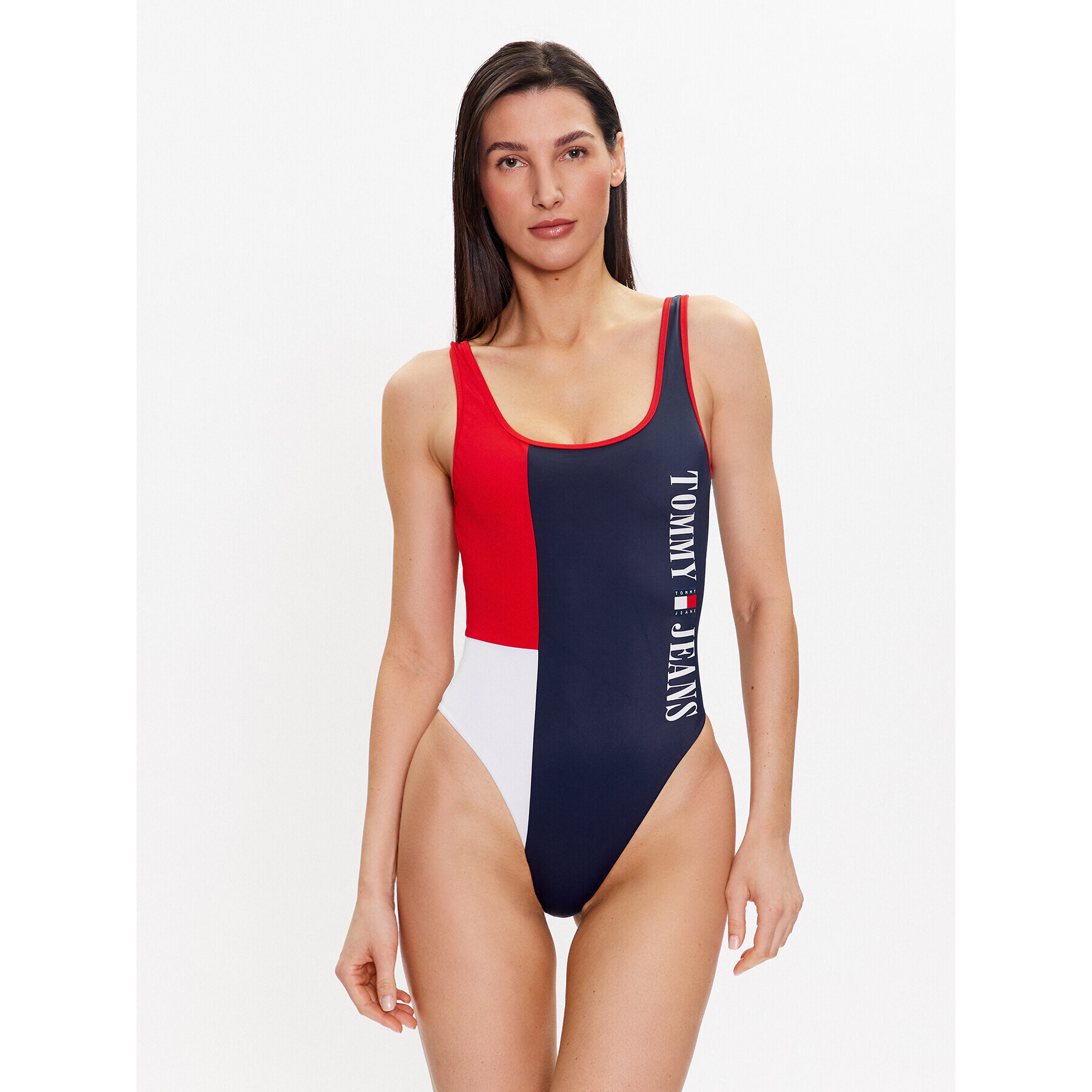 Tommy Jeans Costum de baie UW0UW04095 Colorat - Pled.ro