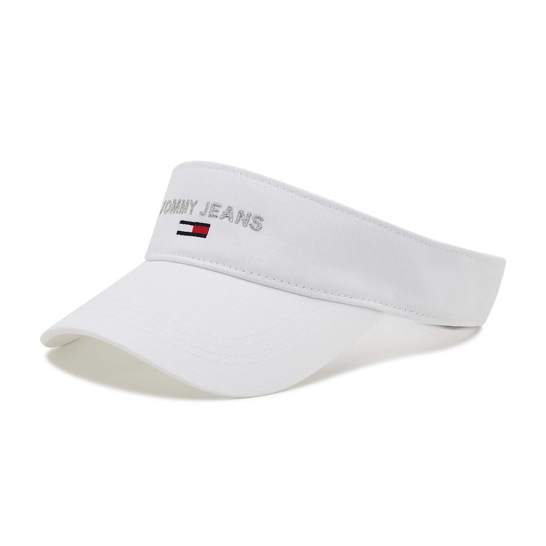 Tommy Jeans Cozoroc Sport Visor AW0AW10190 Alb - Pled.ro