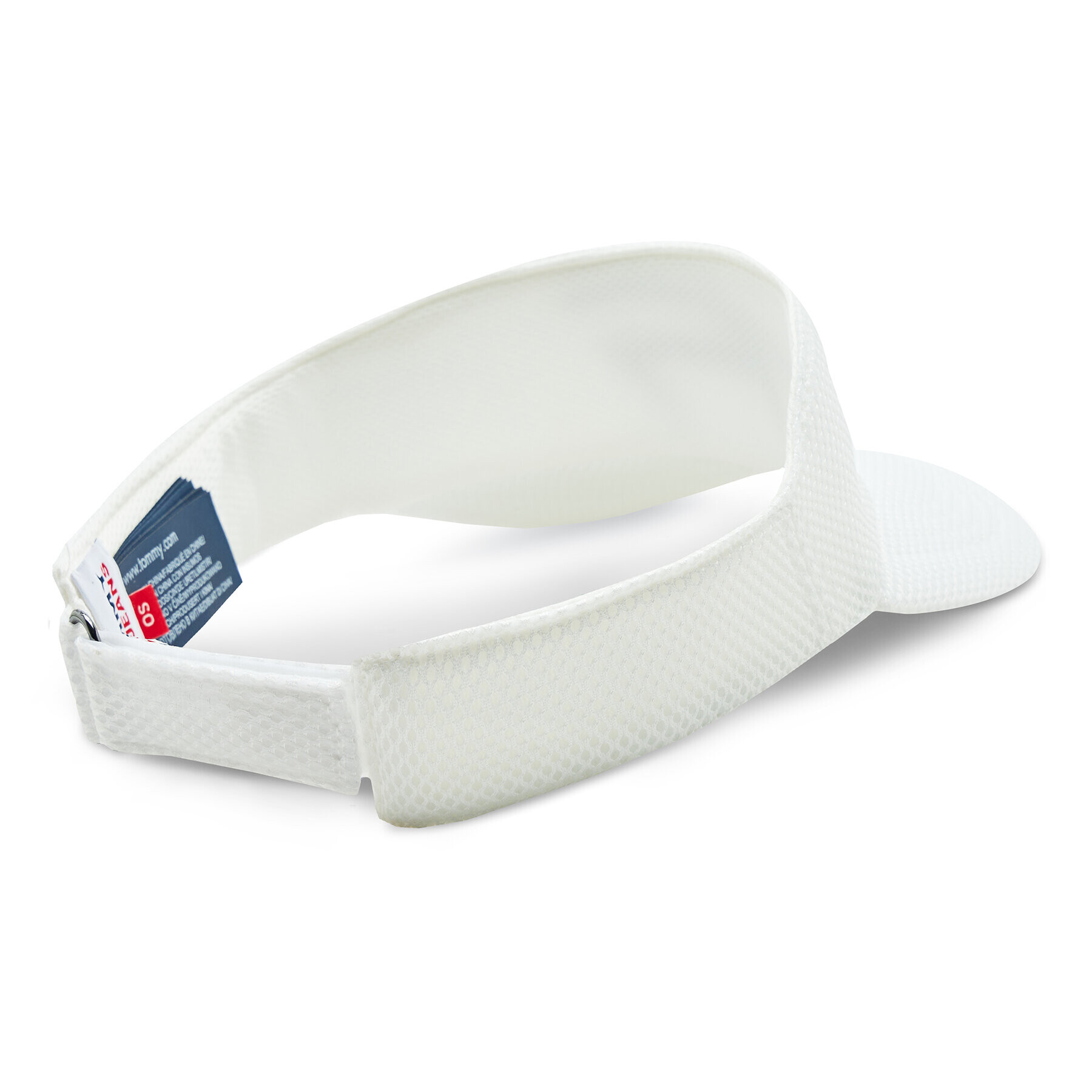 Tommy Jeans Cozoroc Spring Break Visor AW0AW14600 Alb - Pled.ro