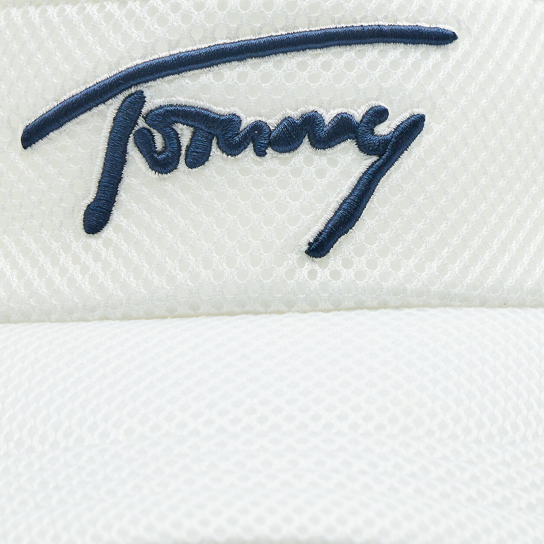 Tommy Jeans Cozoroc Spring Break Visor AW0AW14600 Alb - Pled.ro