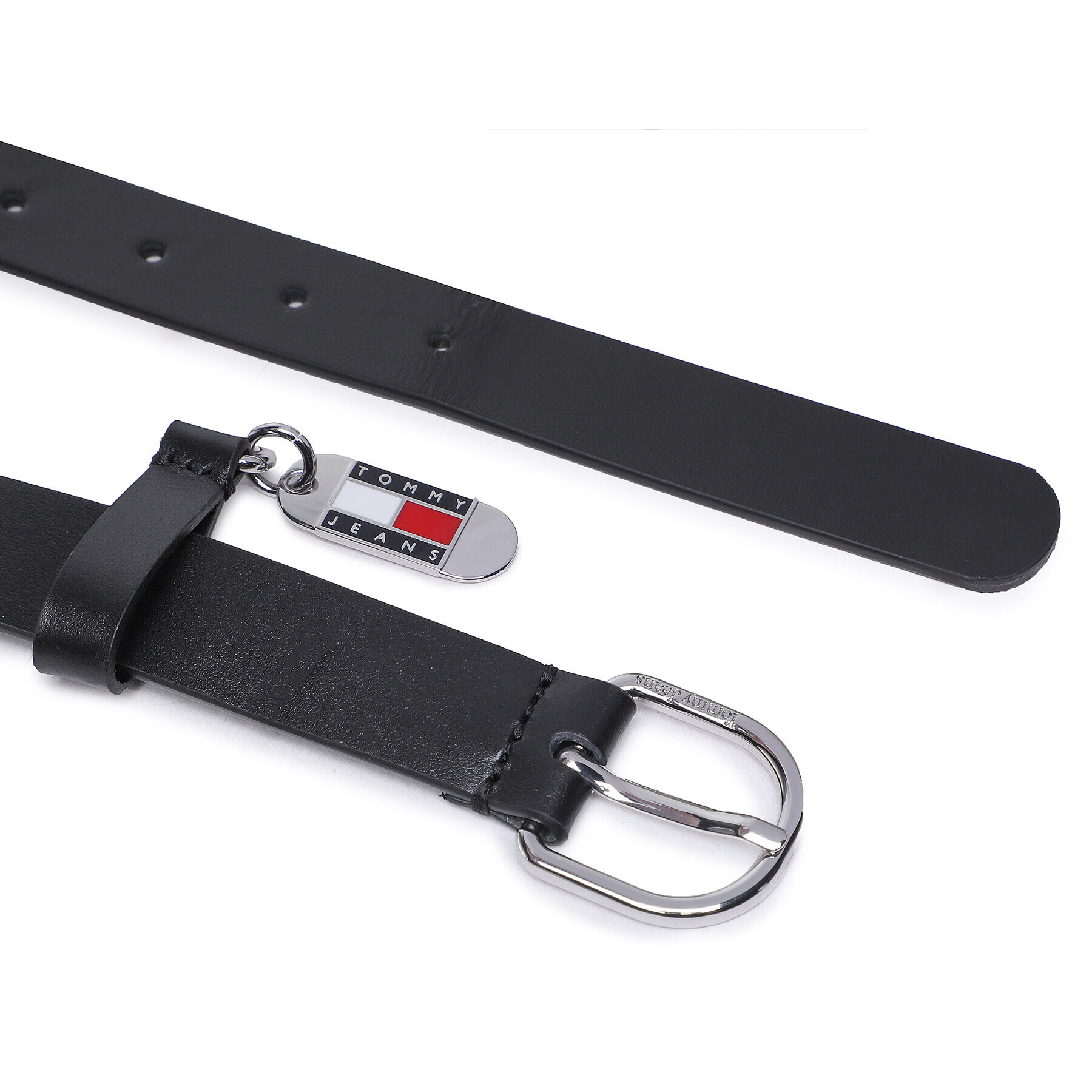 Tommy Jeans Curea de Damă Tjw Charm Belt 2.5 AW0AW14615 Negru - Pled.ro