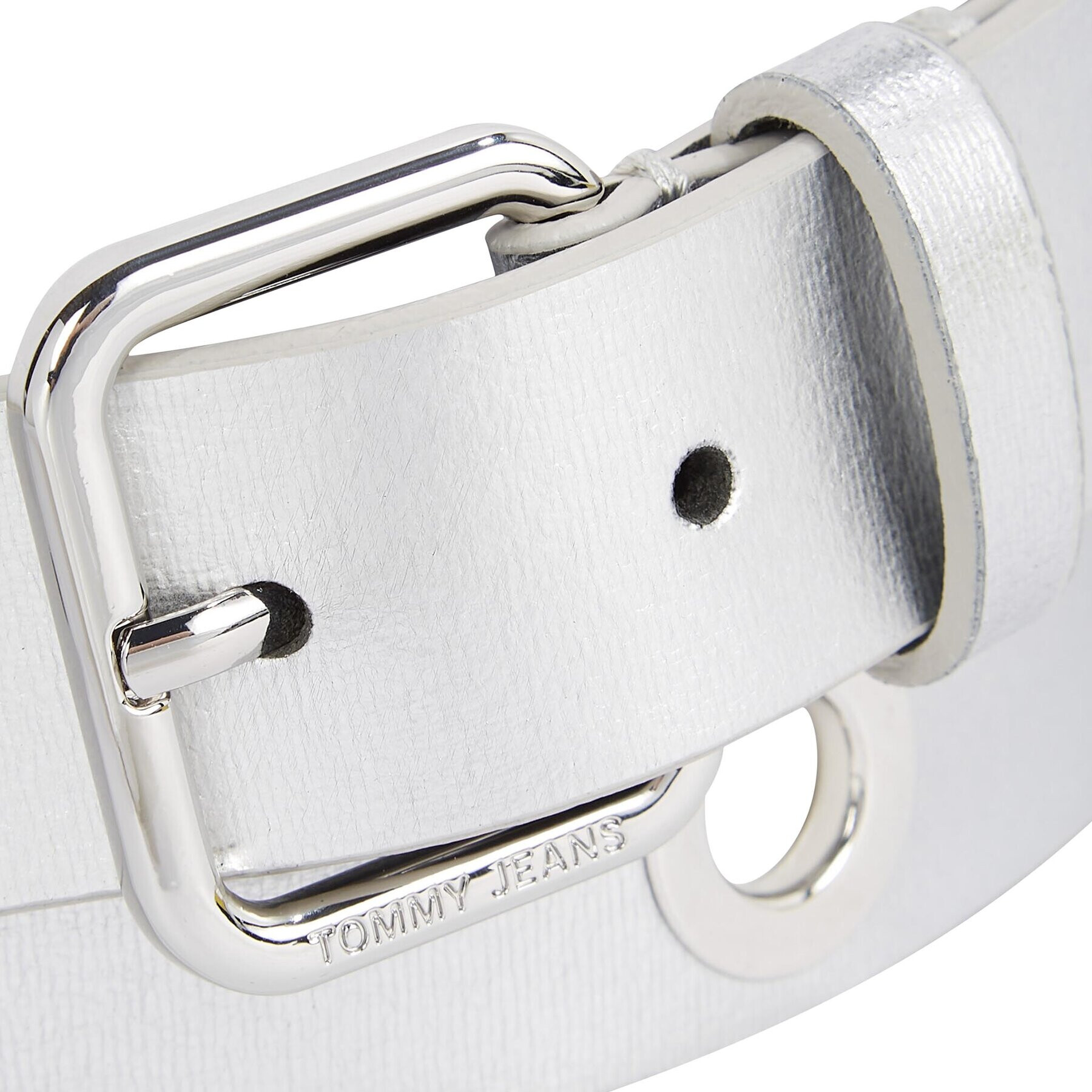 Tommy Jeans Curea de Damă Tjw City Girl Belt AW0AW15112 Argintiu - Pled.ro