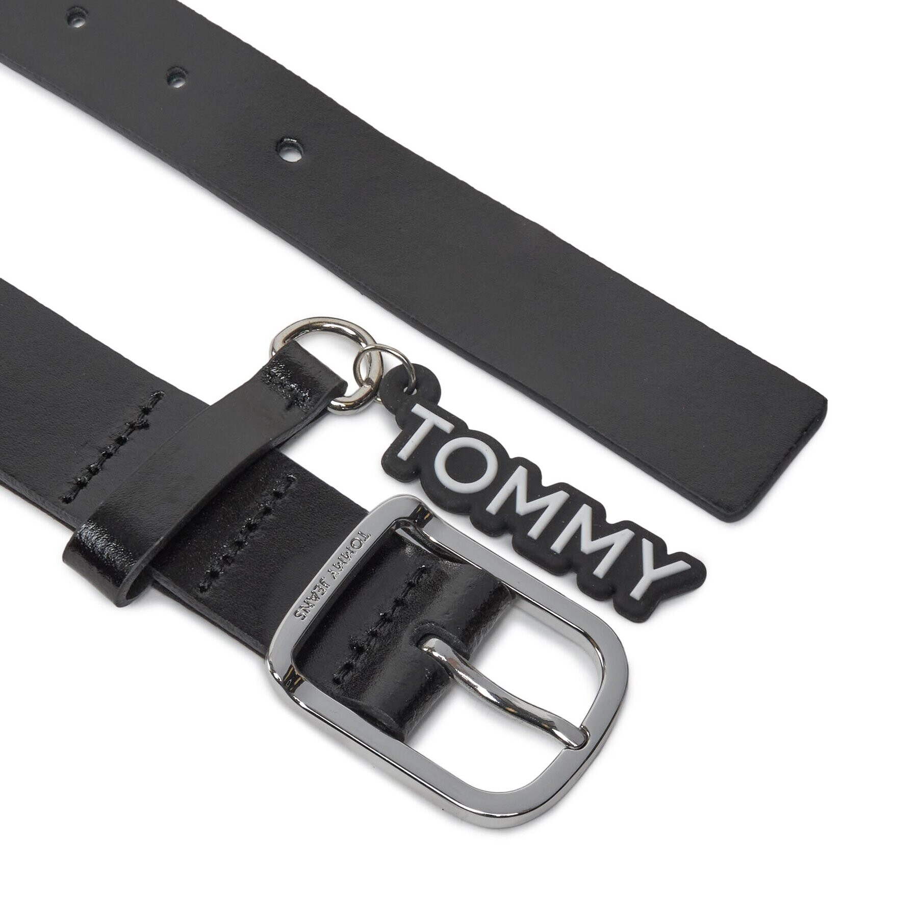 Tommy Jeans Curea de Damă Tjw City Girl Belt AW0AW16103 Negru - Pled.ro