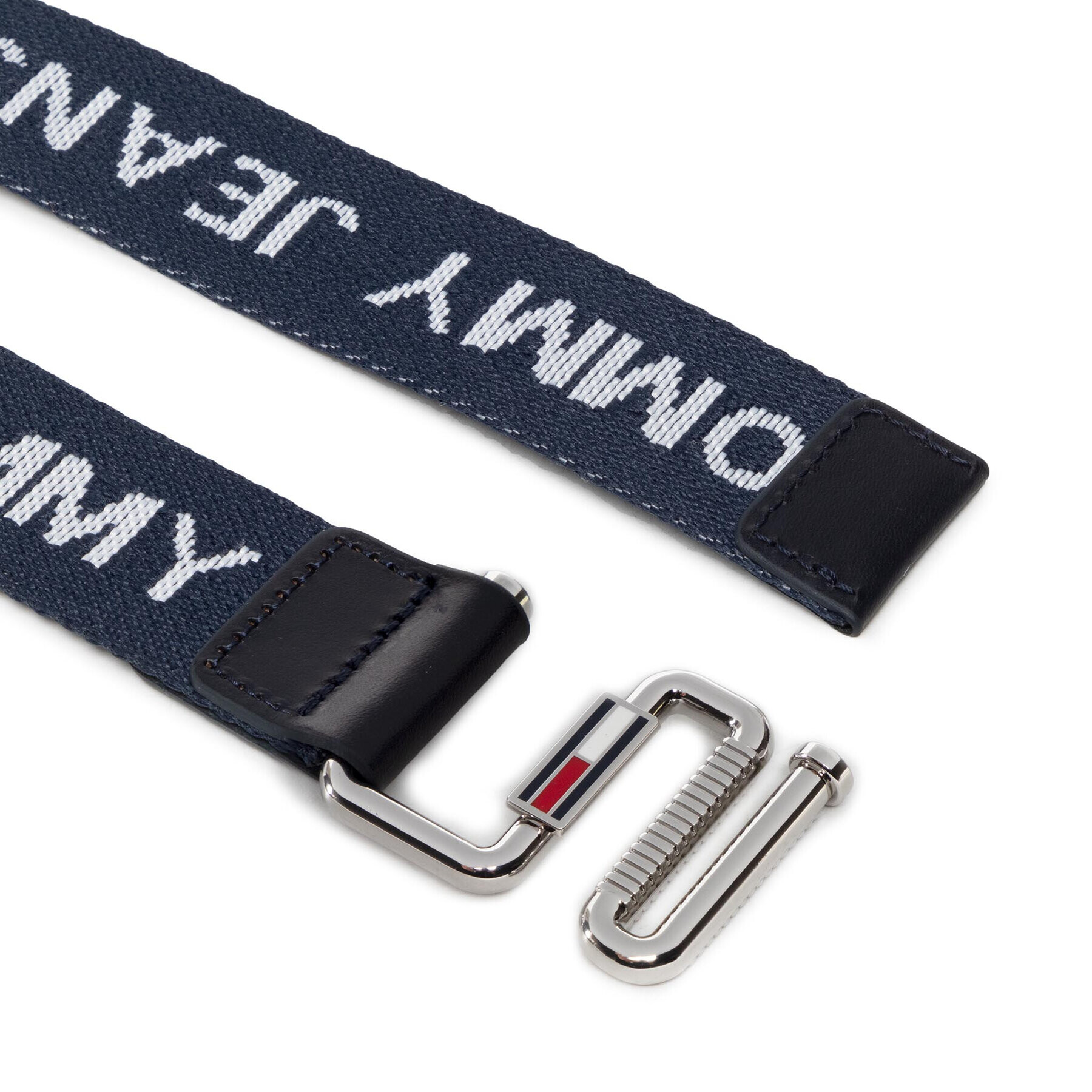 Tommy Jeans Curea de Damă Tjw Essential Webbing Belt AW0AW11650 Bleumarin - Pled.ro