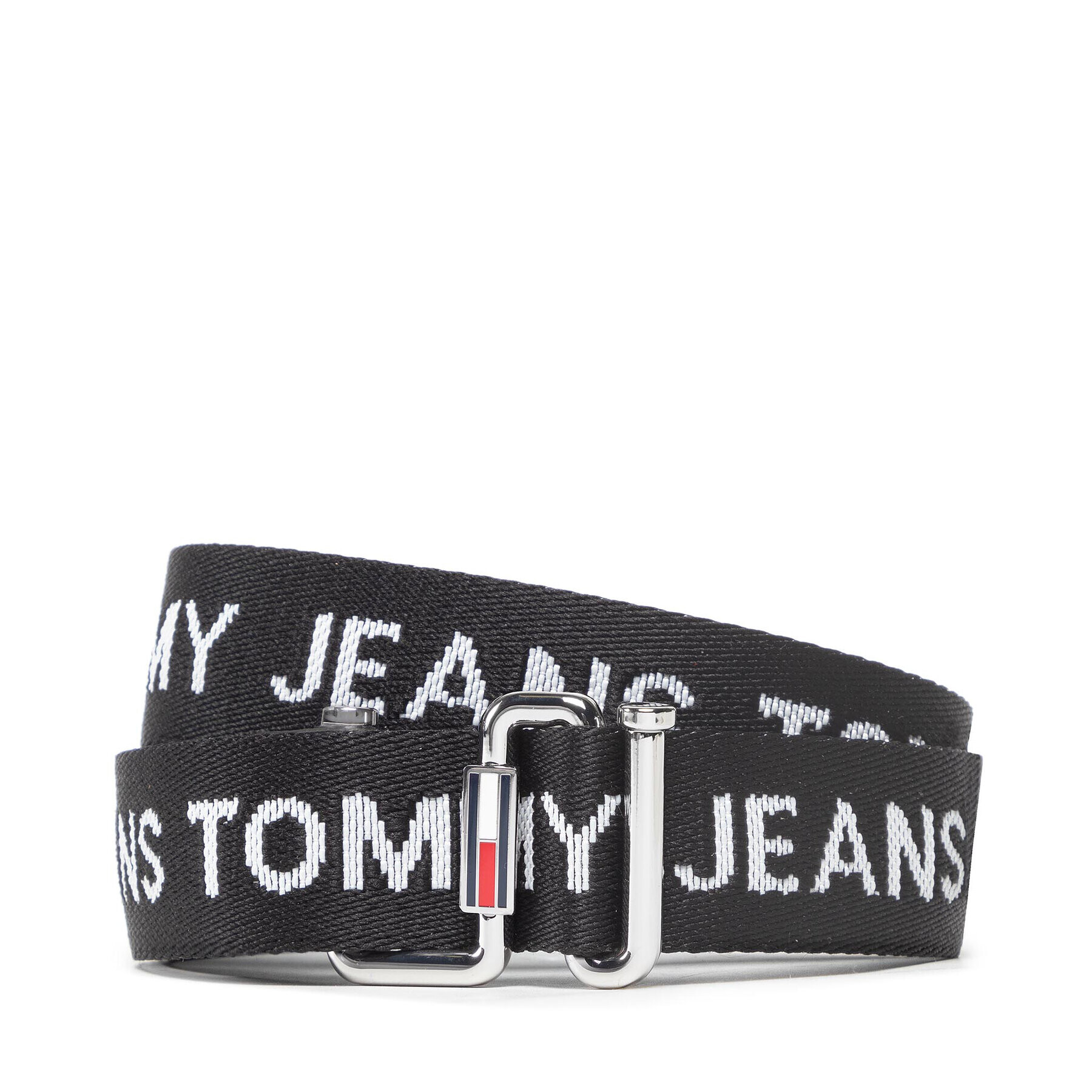 Tommy Jeans Curea de Damă Tjw Essential Webbing Belt AW0AW11650 Negru - Pled.ro