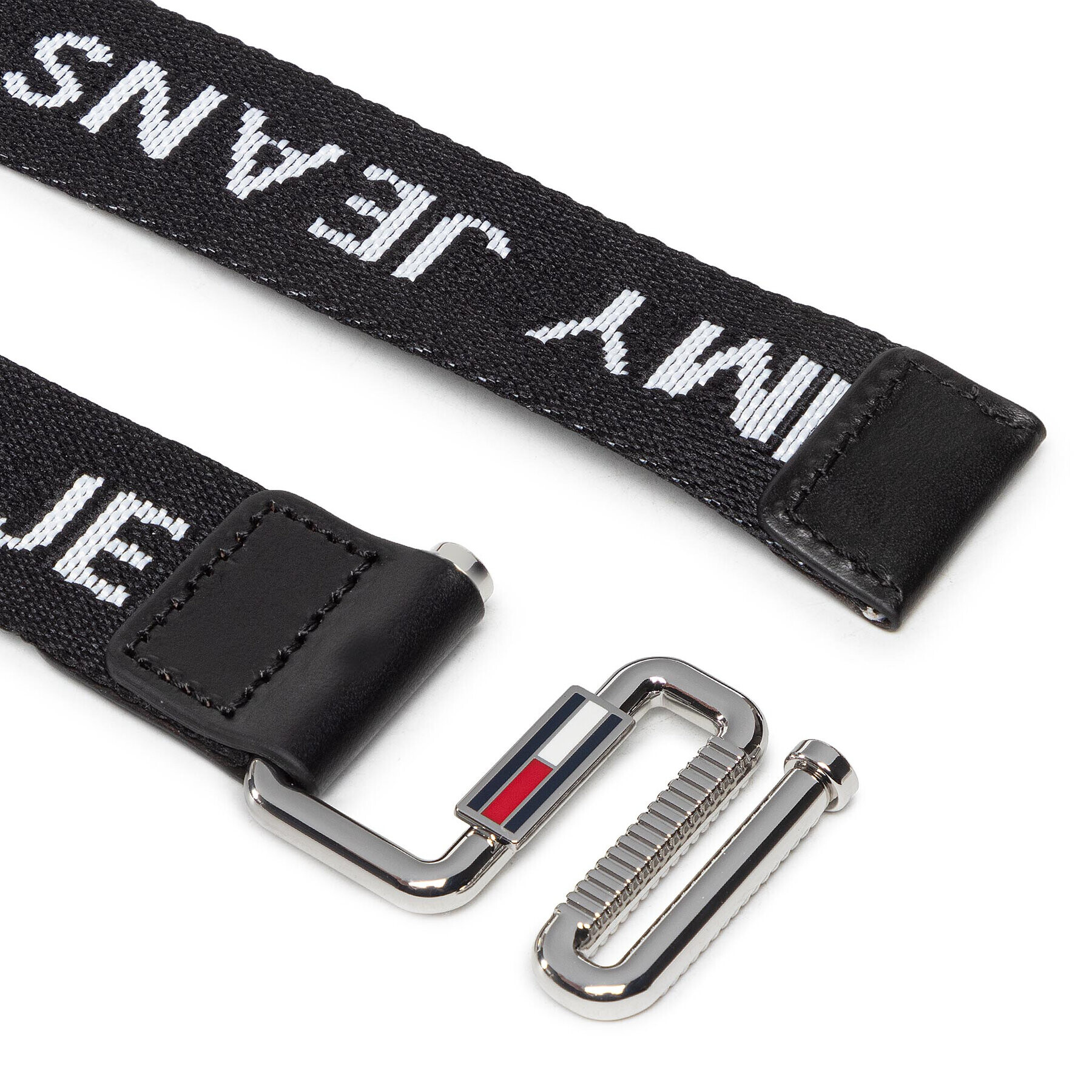 Tommy Jeans Curea de Damă Tjw Essential Webbing Belt AW0AW11650 Negru - Pled.ro