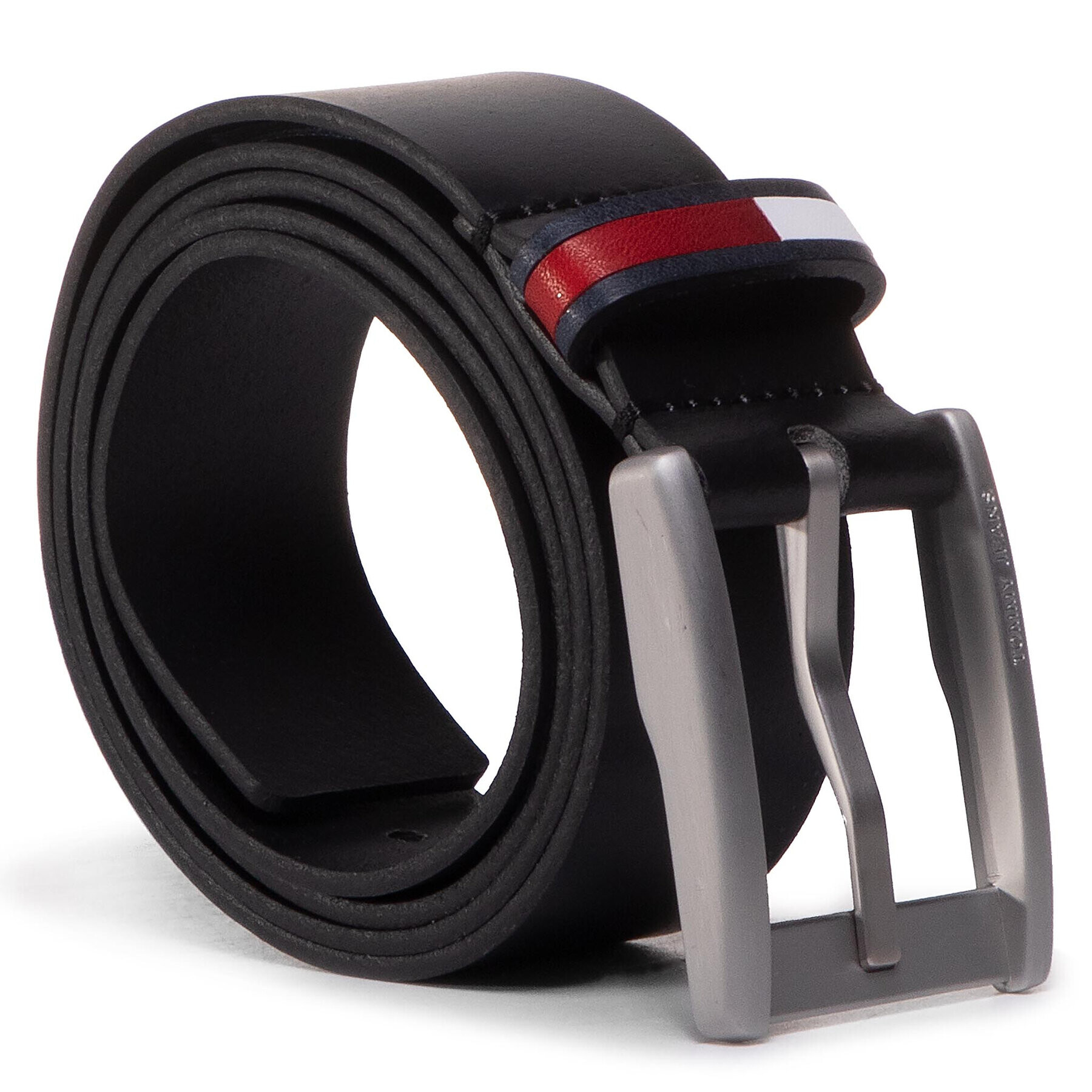 Tommy Jeans Curea pentru Bărbați Tjm Corp Leather Belt 3.5 AM0AM05957 Negru - Pled.ro