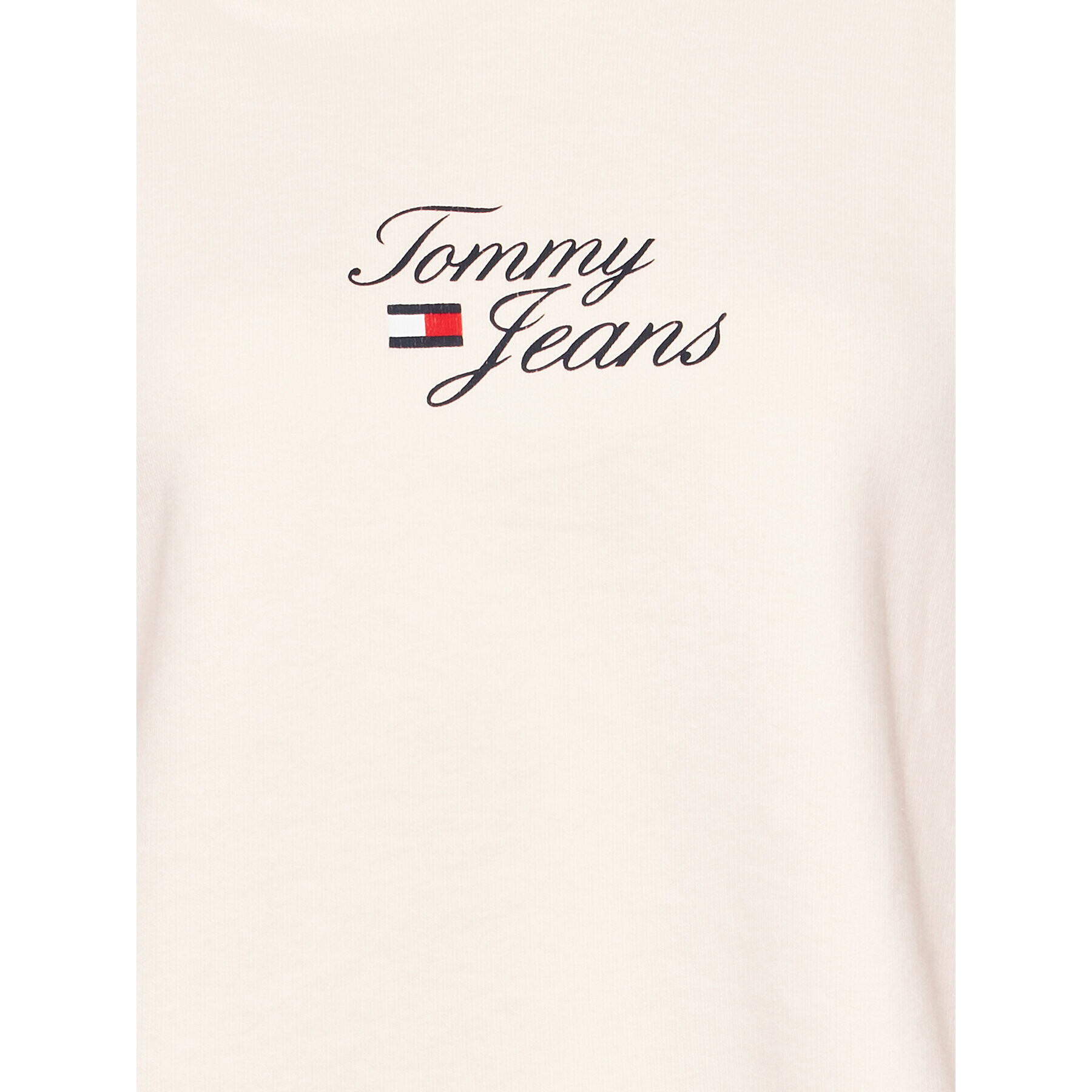 Tommy Jeans Curve Bluză Essential DW0DW15700 Roz Boxy Fit - Pled.ro