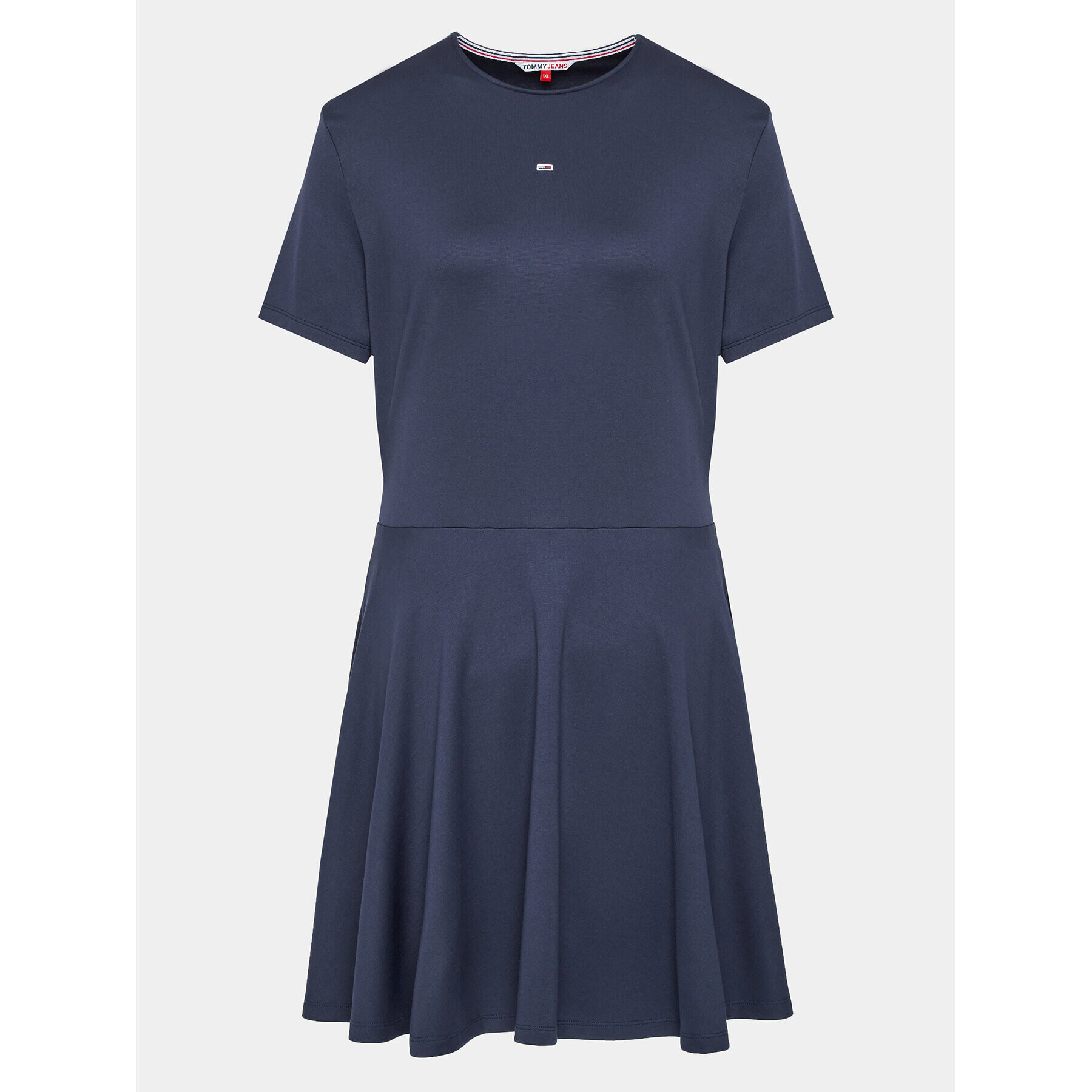 Tommy Jeans Curve Rochie de zi DW0DW15766 Bleumarin Regular Fit - Pled.ro