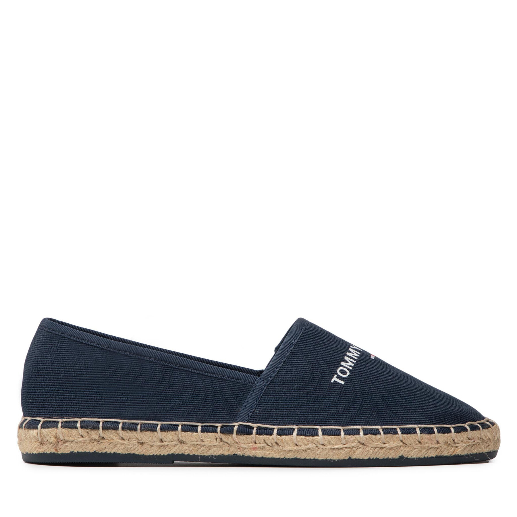 Tommy Jeans Espadrile Espadrille EN0EN01815 Bleumarin - Pled.ro