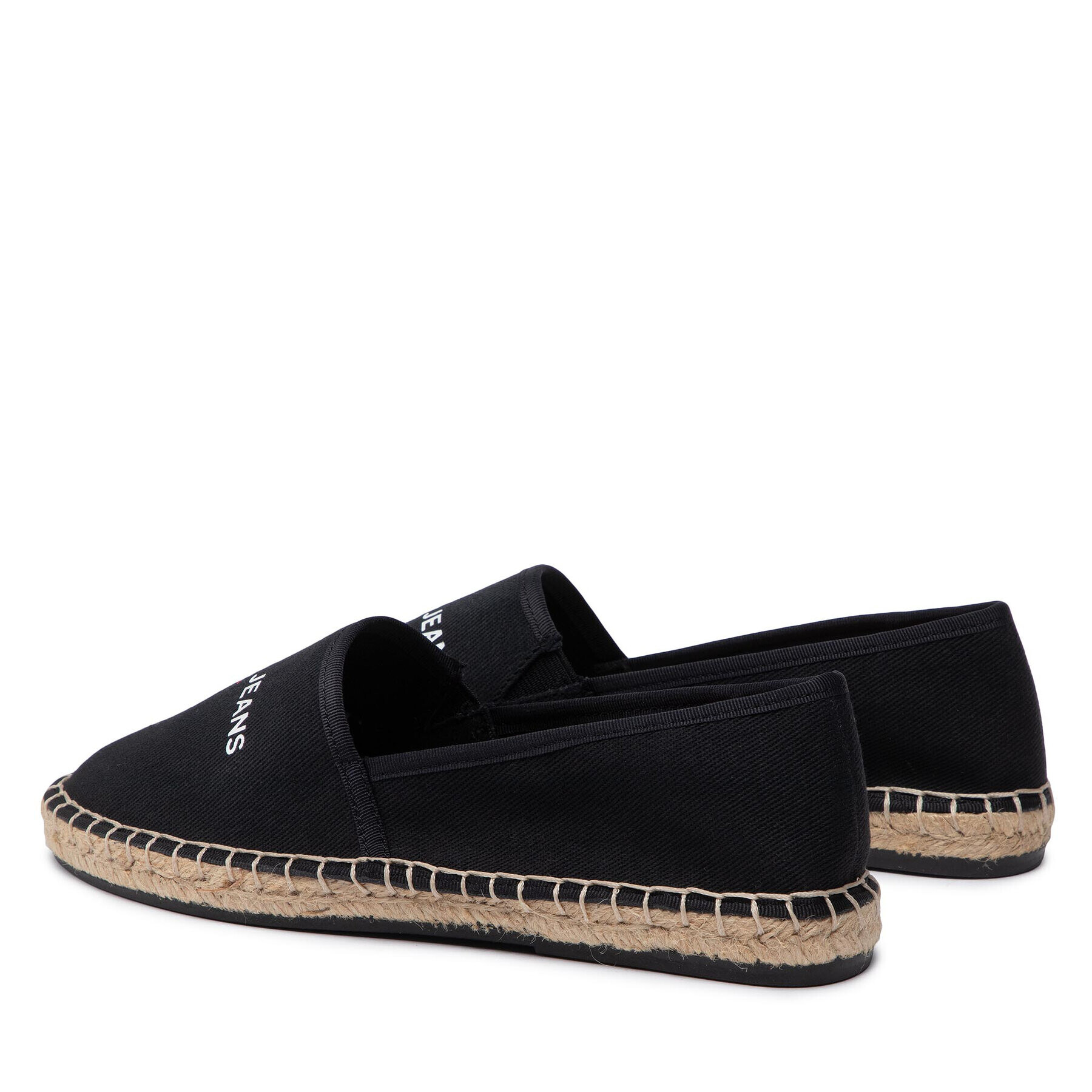 Tommy Jeans Espadrile Espadrille EN0EN01815 Negru - Pled.ro