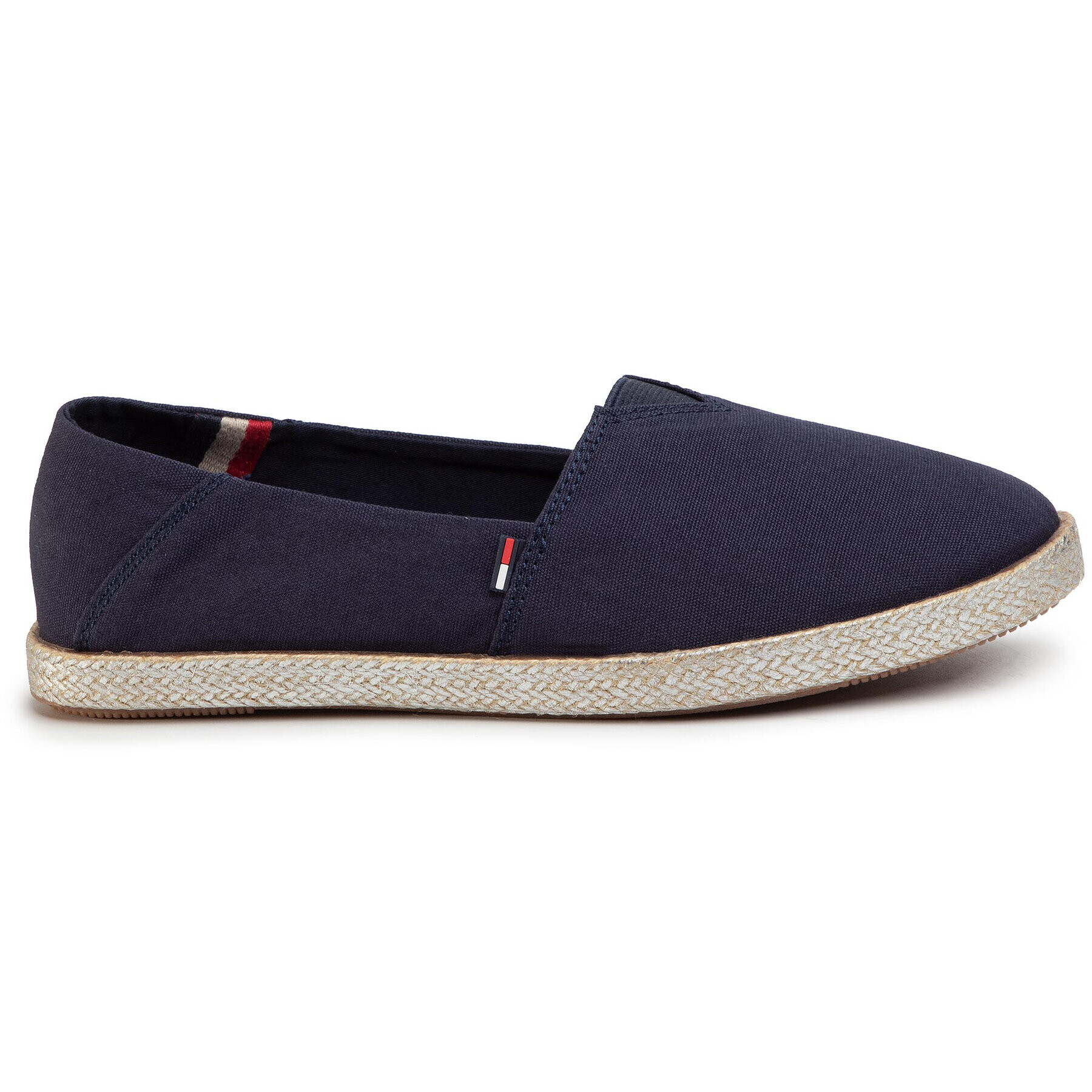 Tommy Jeans Espadrile Metallic Flexible Espadrille EN0EN00879 Bleumarin - Pled.ro