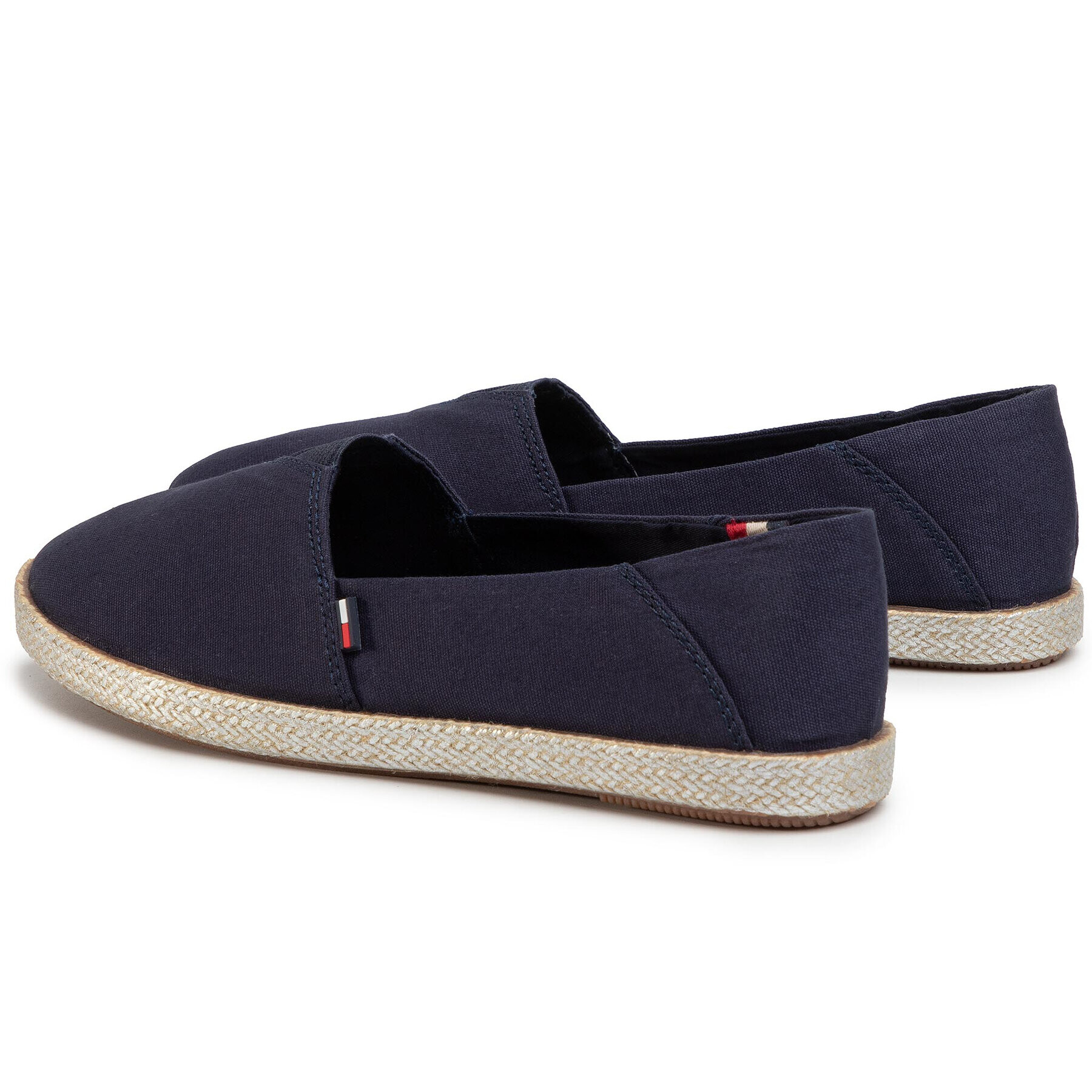 Tommy Jeans Espadrile Metallic Flexible Espadrille EN0EN00879 Bleumarin - Pled.ro