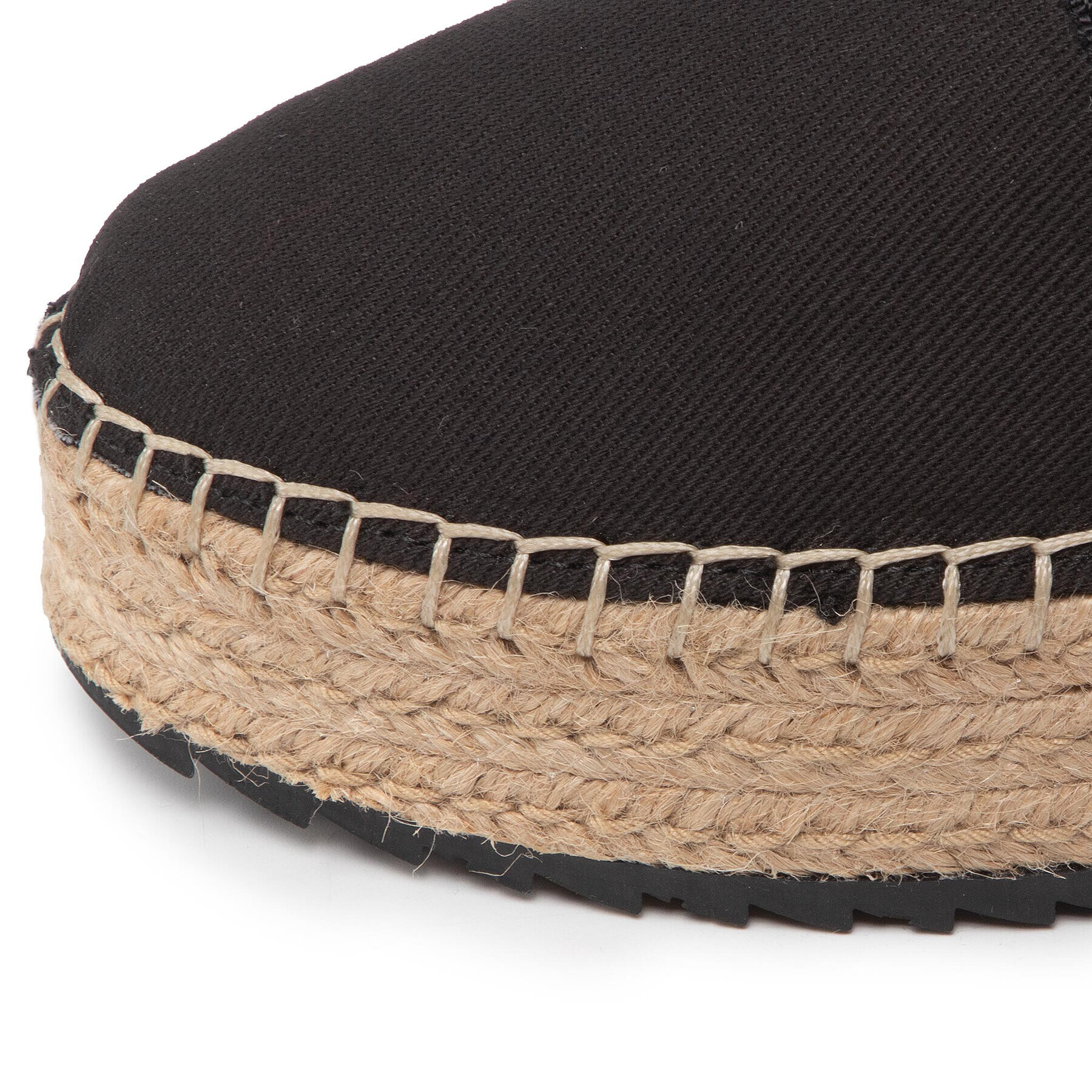 Tommy Jeans Espadrile Platform Espadrille EN0EN01832 Negru - Pled.ro