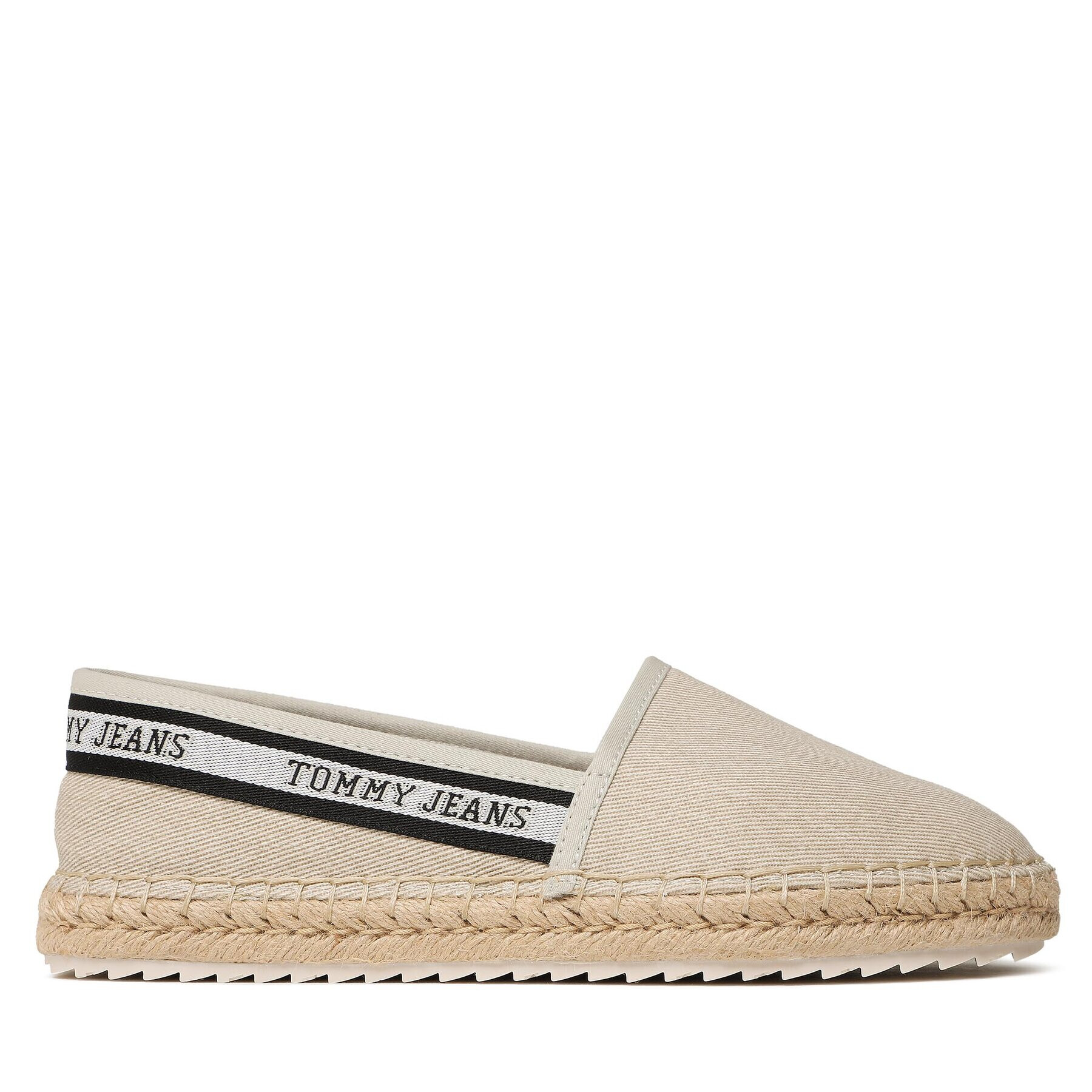 Tommy Jeans Espadrile Tjw Flatform Webbing Espadrille EN0EN02362 Bej - Pled.ro