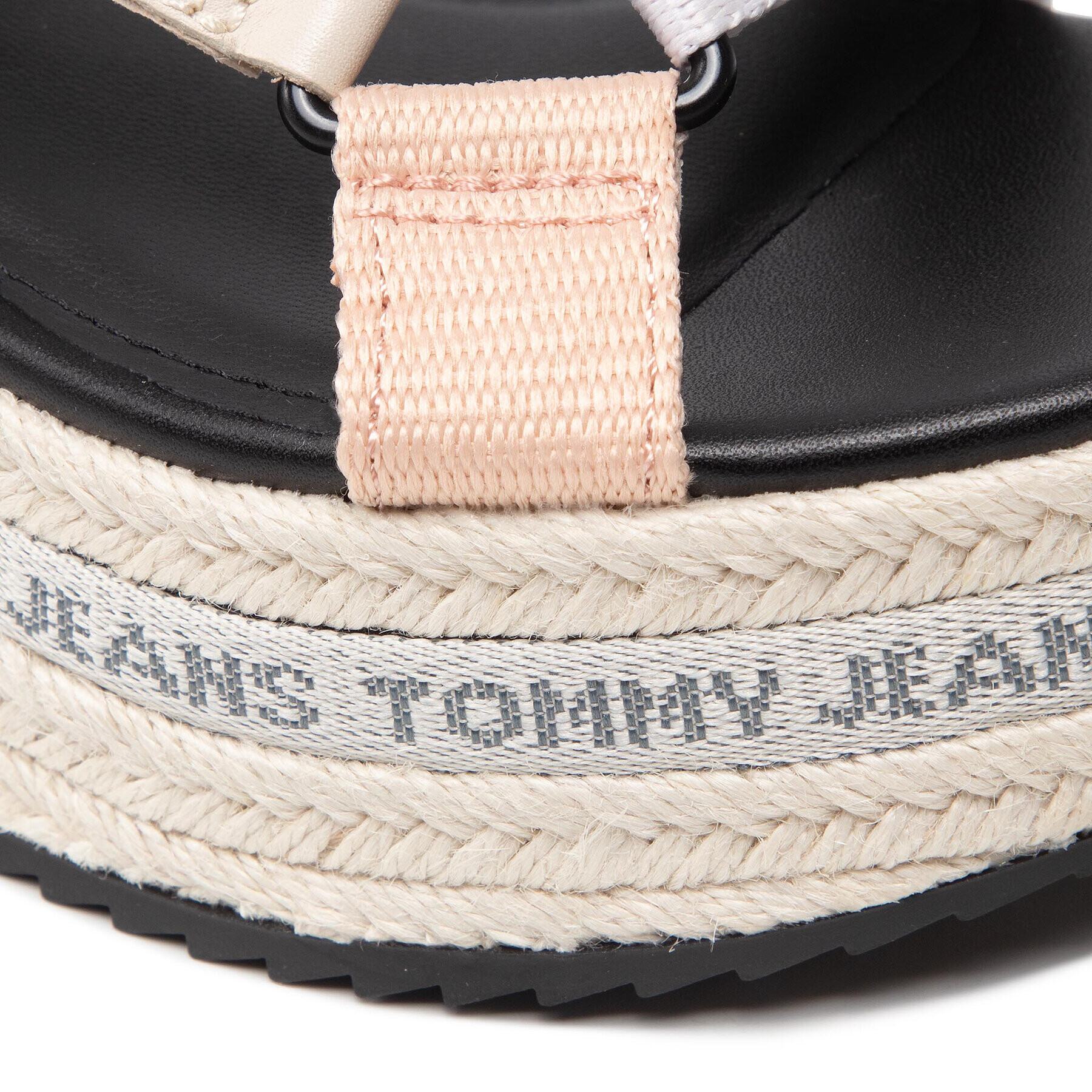 Tommy Jeans Espadrile Wedge Sandal EN0EN01810 Colorat - Pled.ro