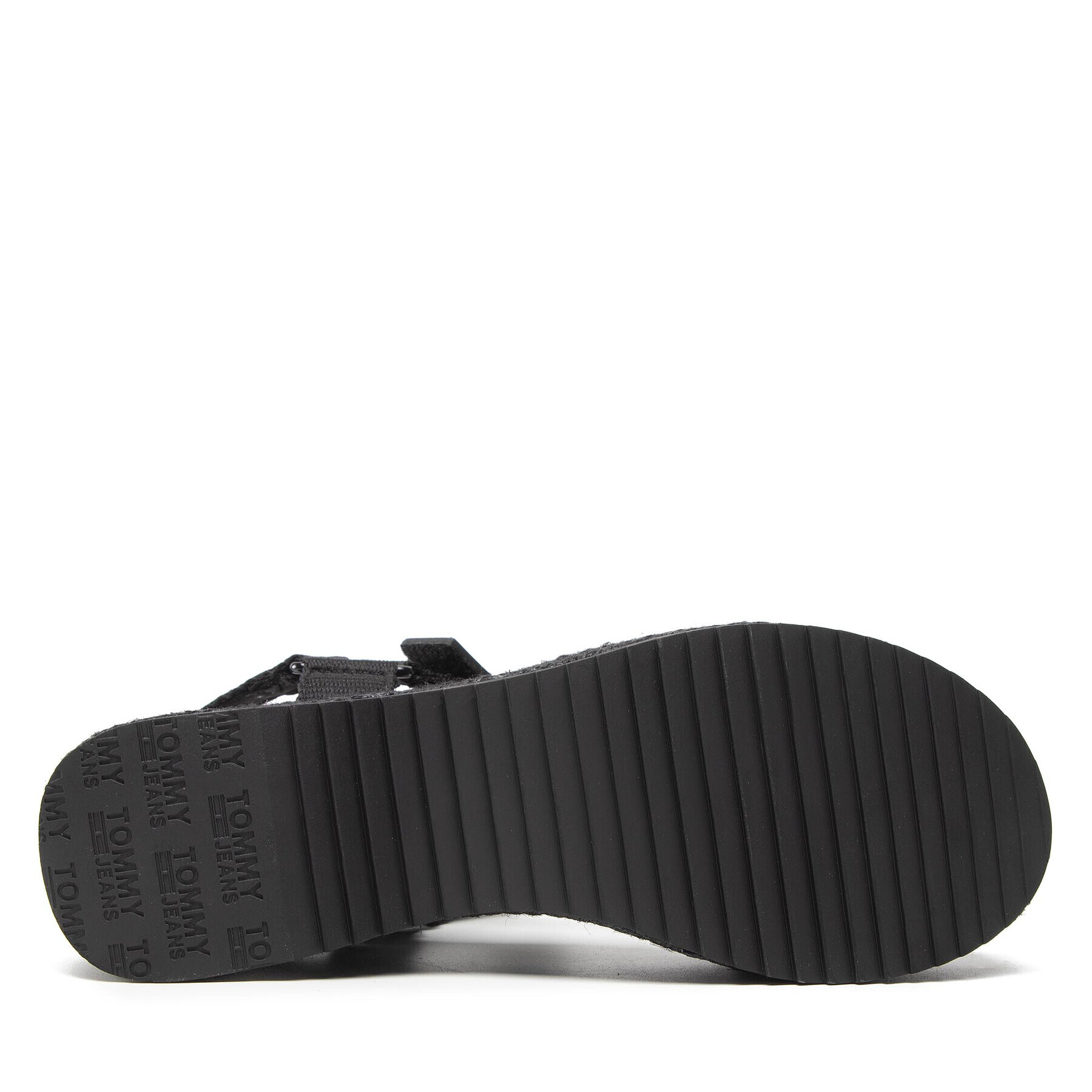 Tommy Jeans Espadrile Wedge Sandal EN0EN01810 Negru - Pled.ro