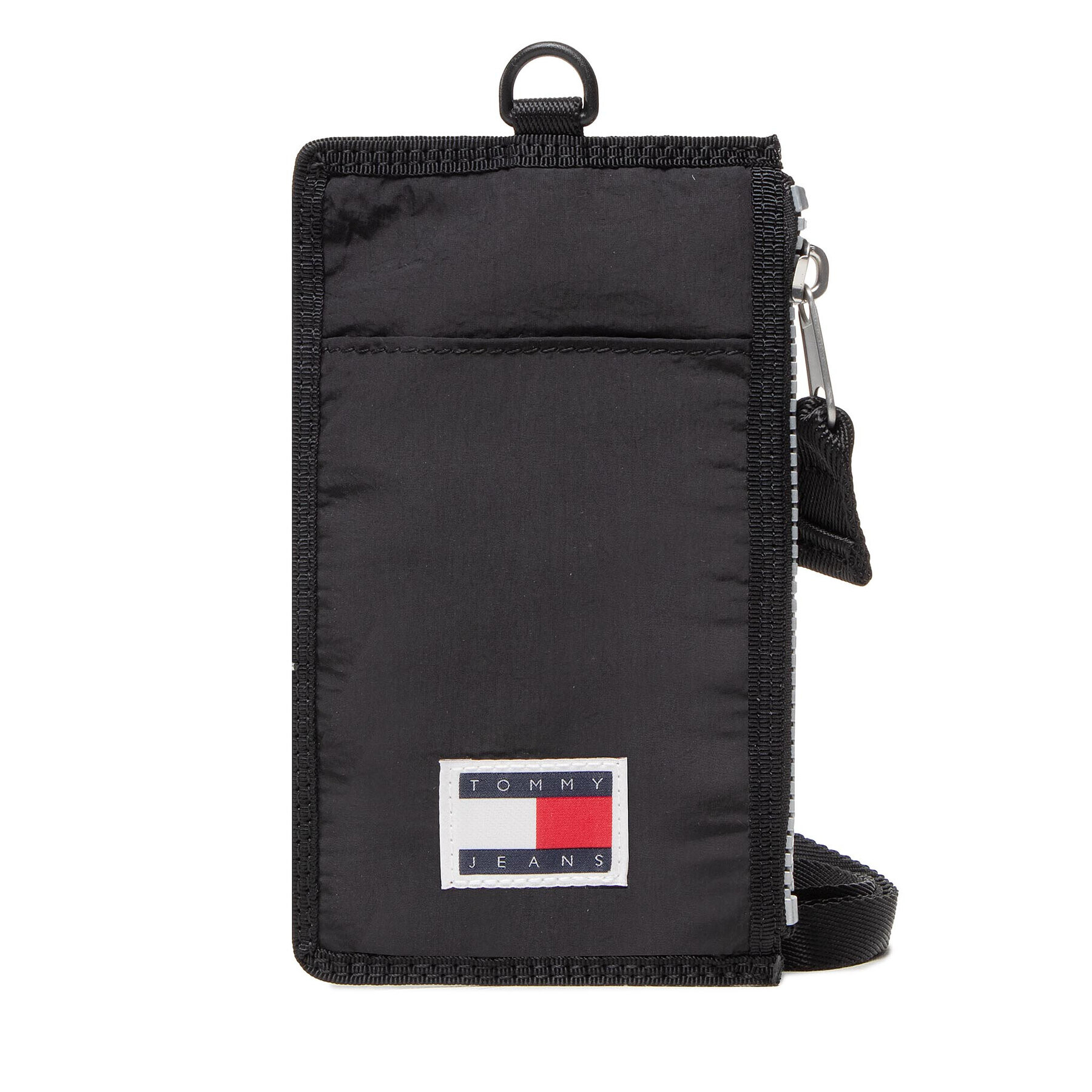 Tommy Jeans Etui pentru telefon Tjm College Hanging Phone Wallet AM0AM09569 Negru - Pled.ro