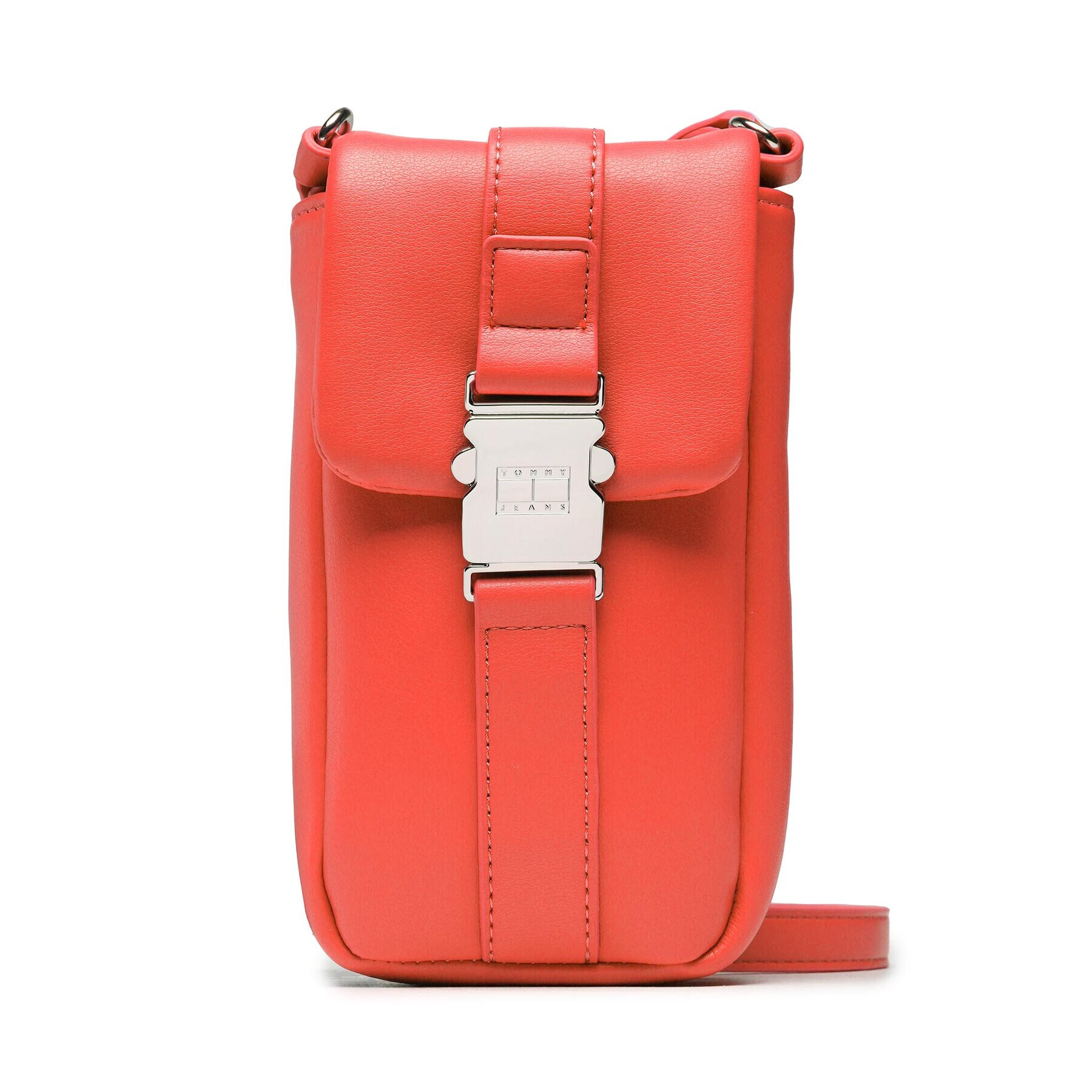 Tommy Jeans Etui pentru telefon Tjw Item Phone Pouch Chain AW0AW13691 Coral - Pled.ro