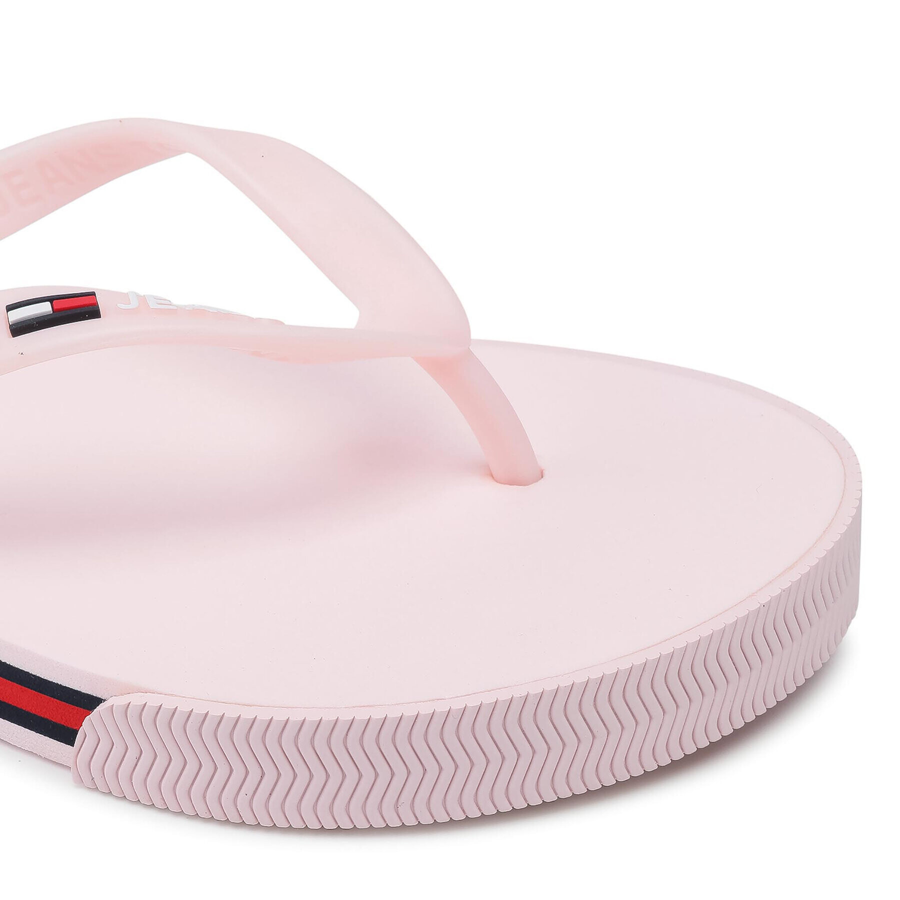 Tommy Jeans Flip flop Essential Flat Beach Sandal EN0EN01433 Roz - Pled.ro