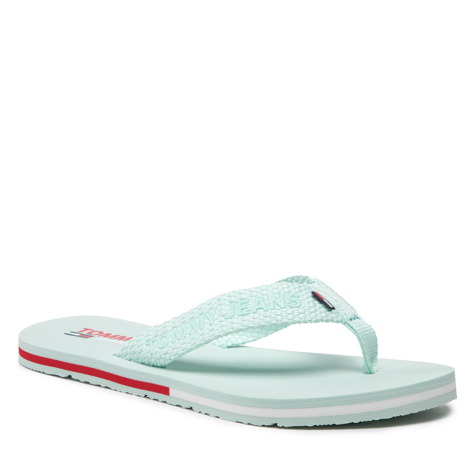 Tommy Jeans Flip flop Flag Eva Beach Sandal EN0EN01816 Albastru - Pled.ro