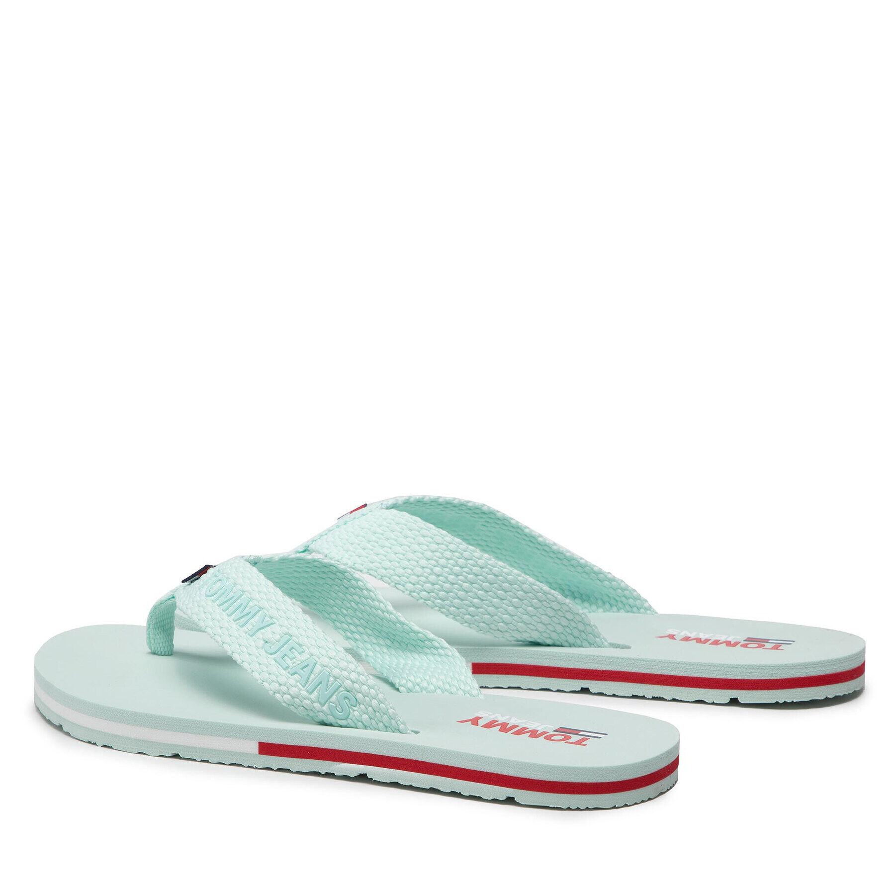 Tommy Jeans Flip flop Flag Eva Beach Sandal EN0EN01816 Albastru - Pled.ro