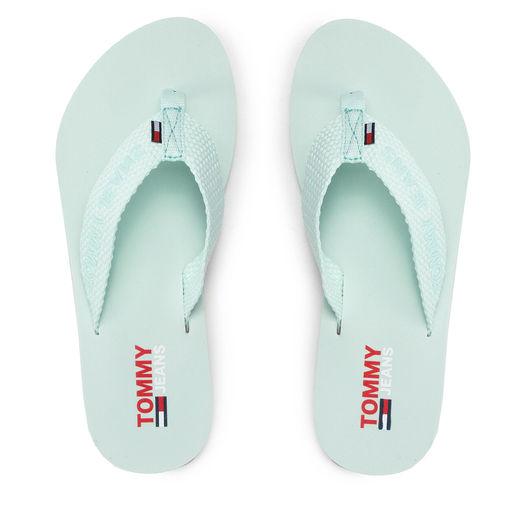 Tommy Jeans Flip flop Flag Eva Beach Sandal EN0EN01816 Albastru - Pled.ro