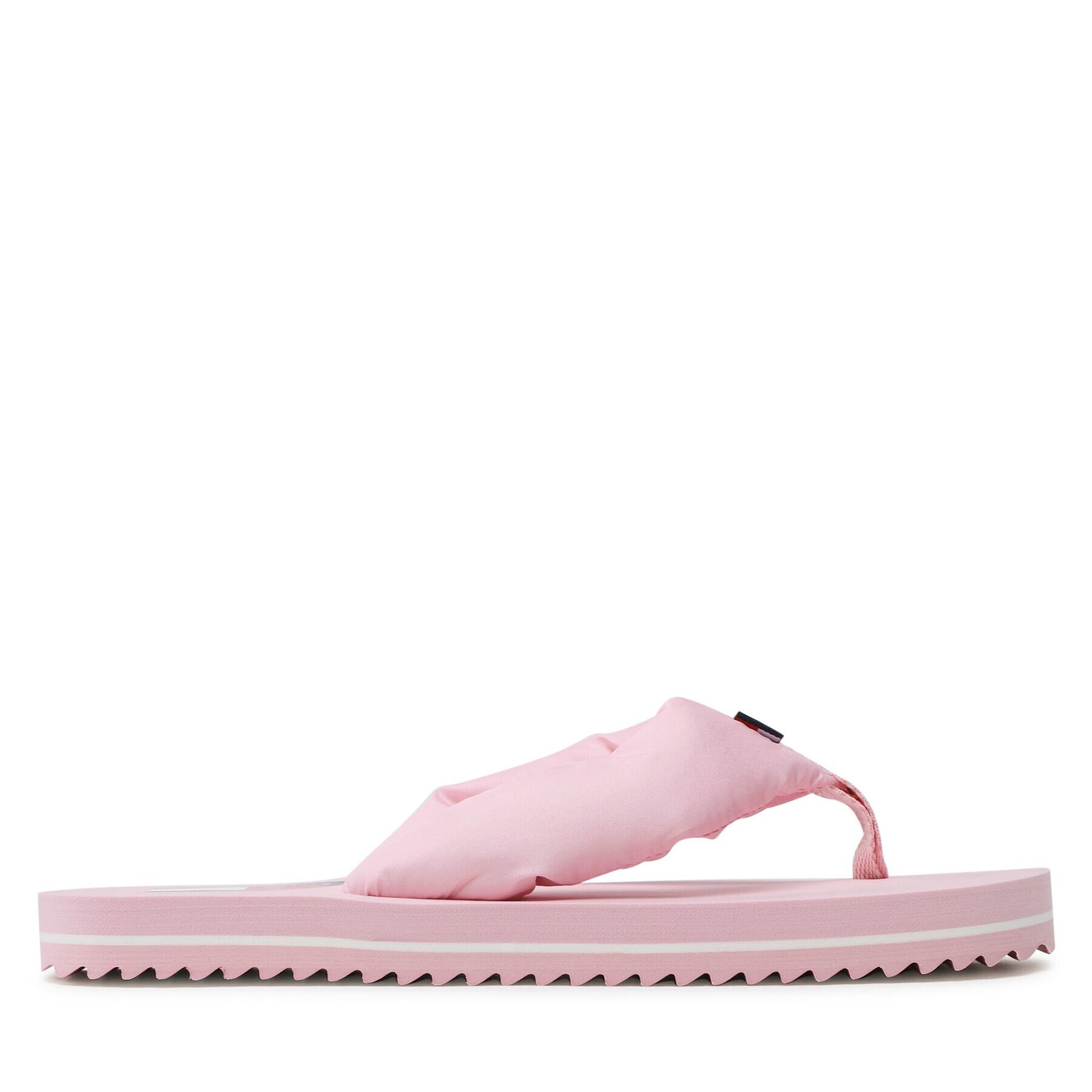 Tommy Jeans Flip flop Flag Eva Beach Sandal EN0EN02111 Roz - Pled.ro