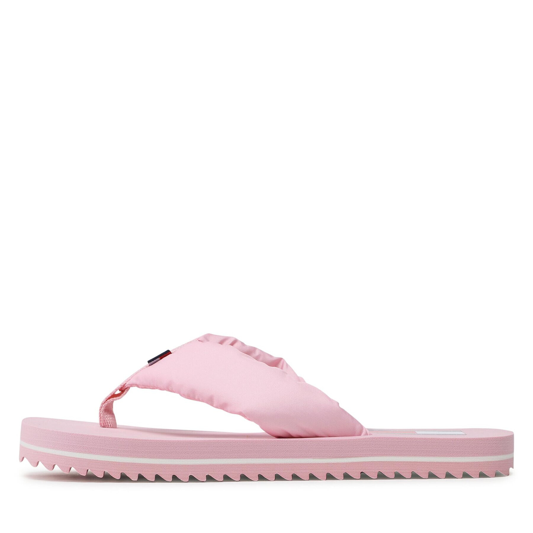 Tommy Jeans Flip flop Flag Eva Beach Sandal EN0EN02111 Roz - Pled.ro