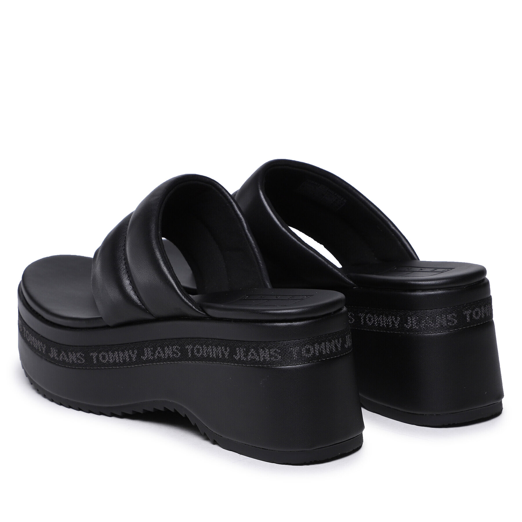 Tommy Jeans Flip flop Sandal Padded EN0EN02075 Negru - Pled.ro