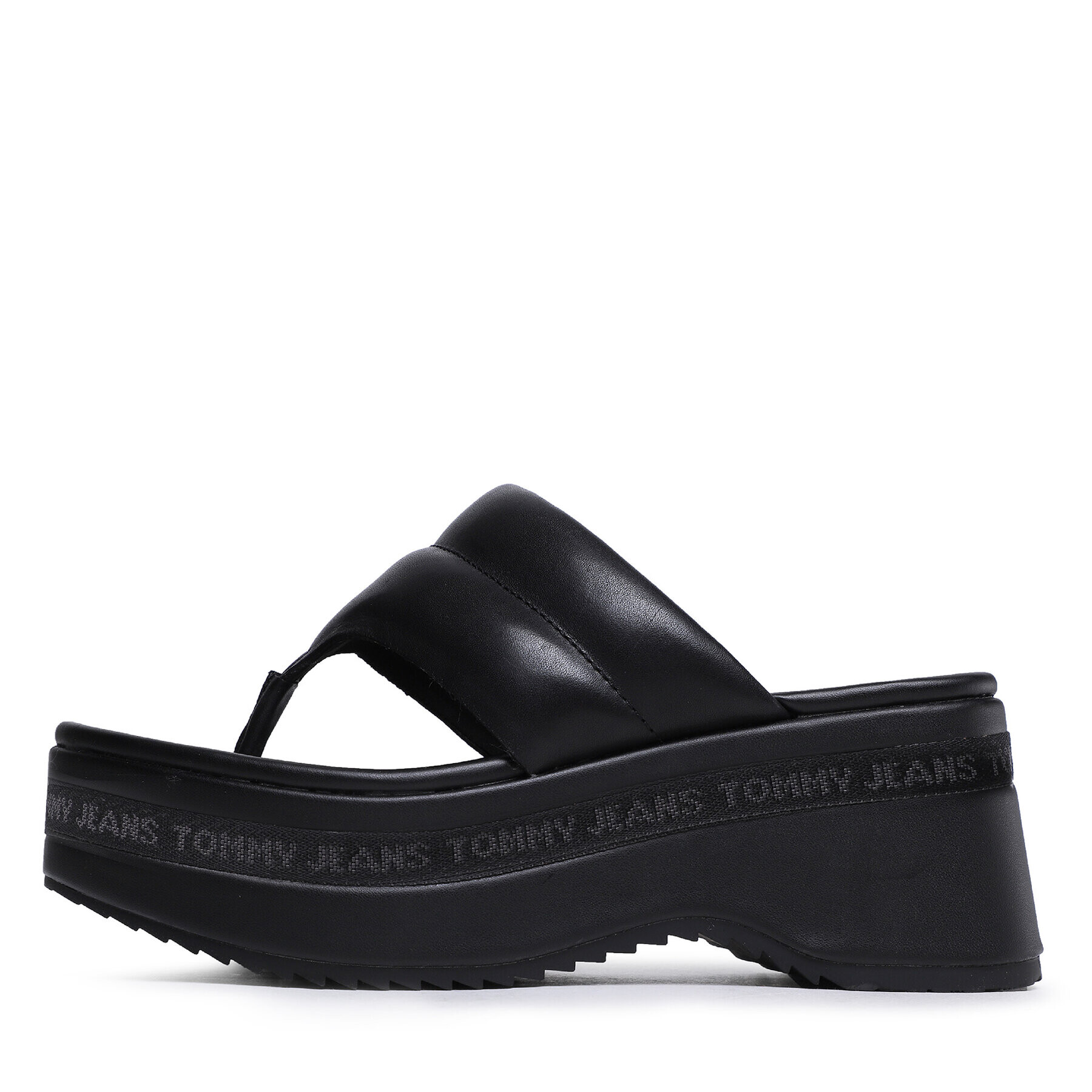 Tommy Jeans Flip flop Sandal Padded EN0EN02075 Negru - Pled.ro