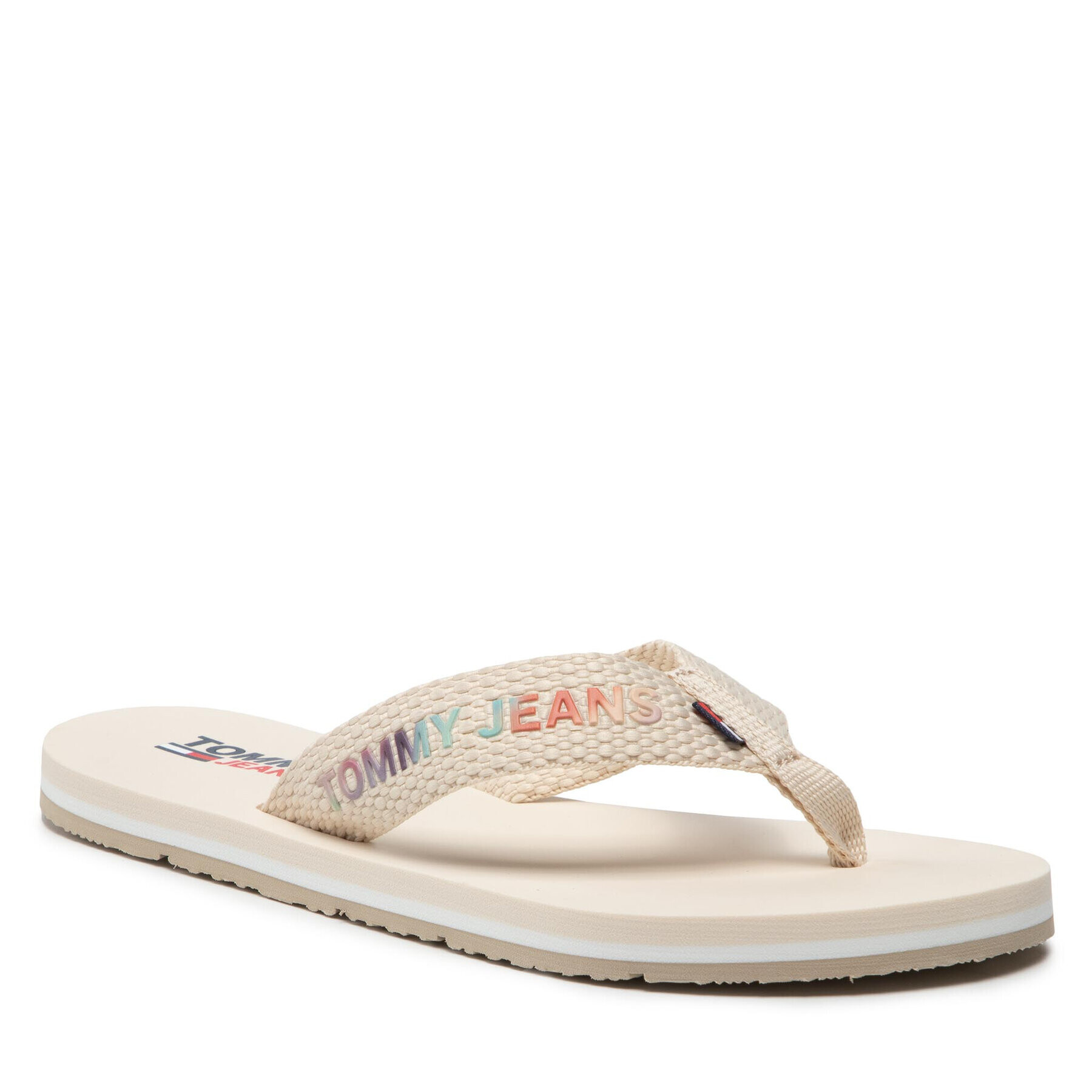 Tommy Jeans Flip flop Tie Dye Beach Sandal EN0EN01835 Bej - Pled.ro