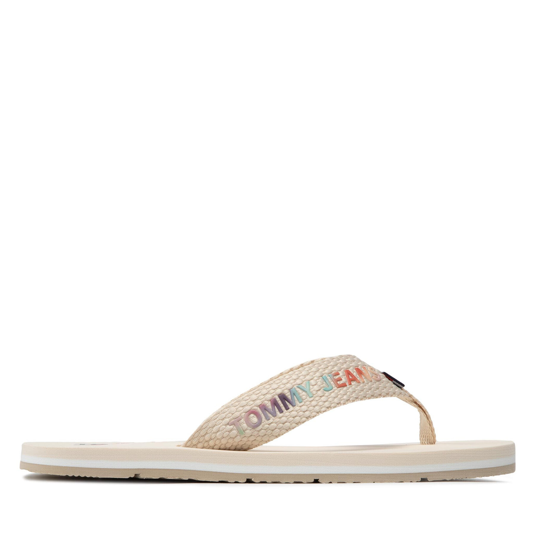 Tommy Jeans Flip flop Tie Dye Beach Sandal EN0EN01835 Bej - Pled.ro