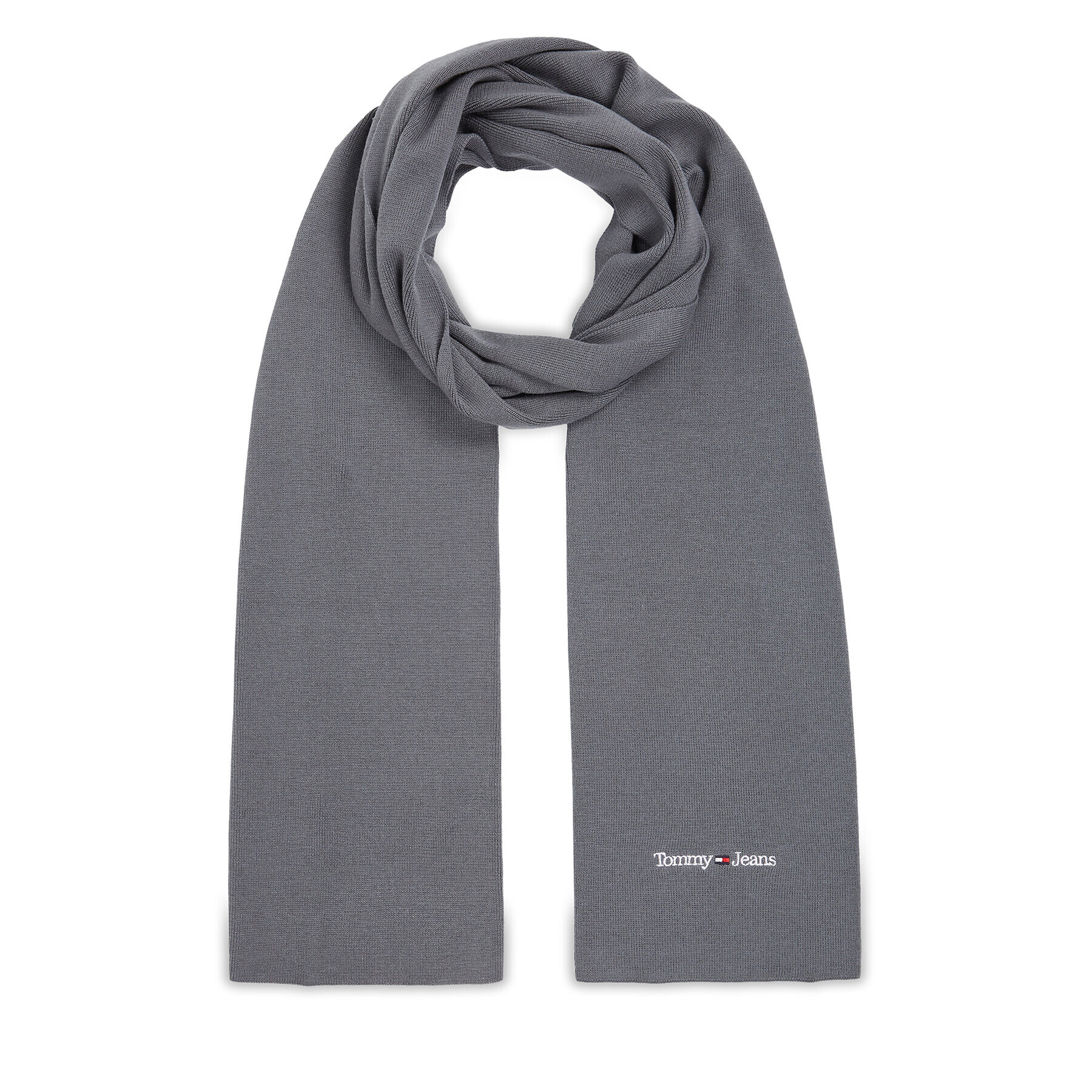 Tommy Jeans Fular Tjm Sport Scarf AM0AM11703 Gri - Pled.ro