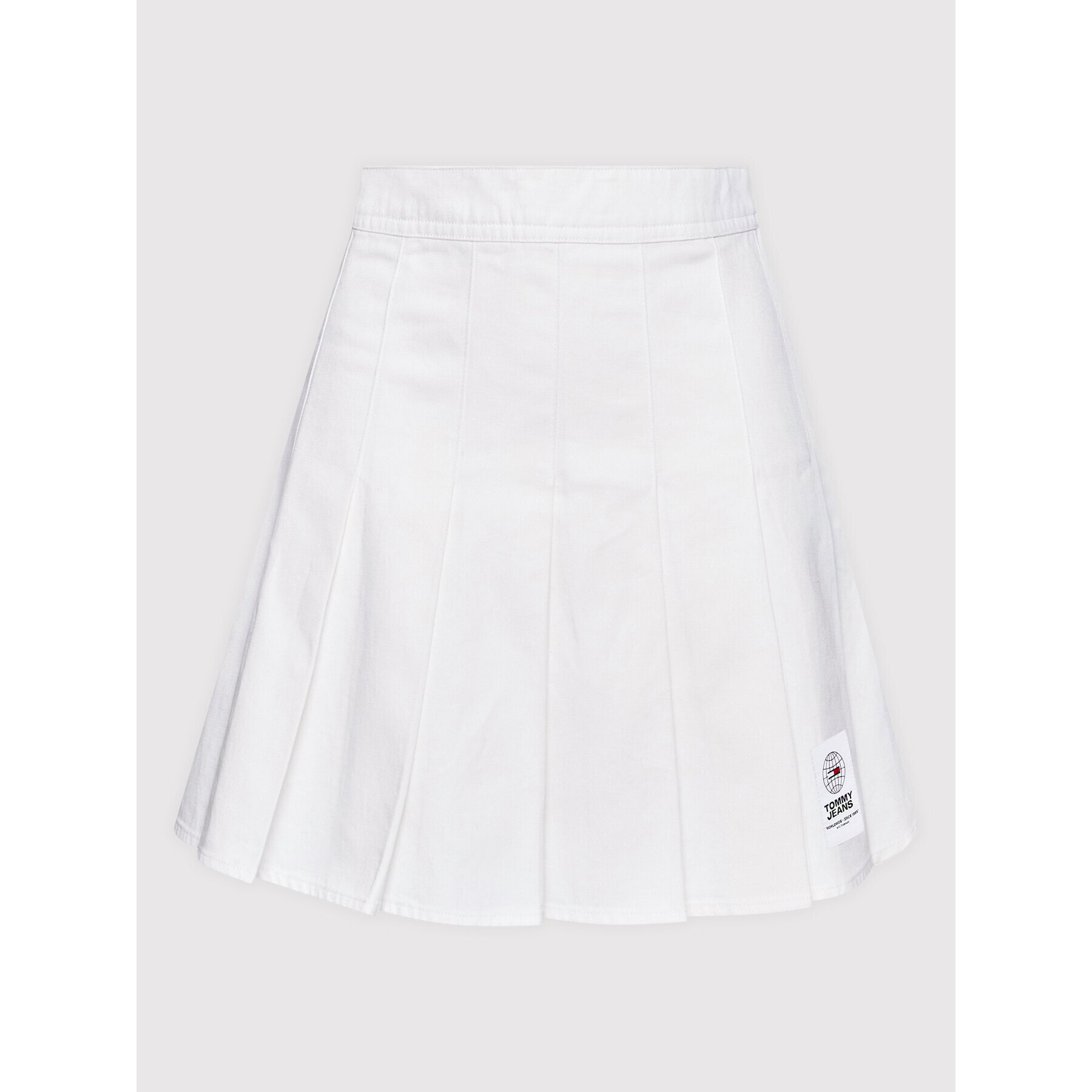 Tommy Jeans Fustă plisată Pleated Tennis DW0DW12917 Bej Regular Fit - Pled.ro