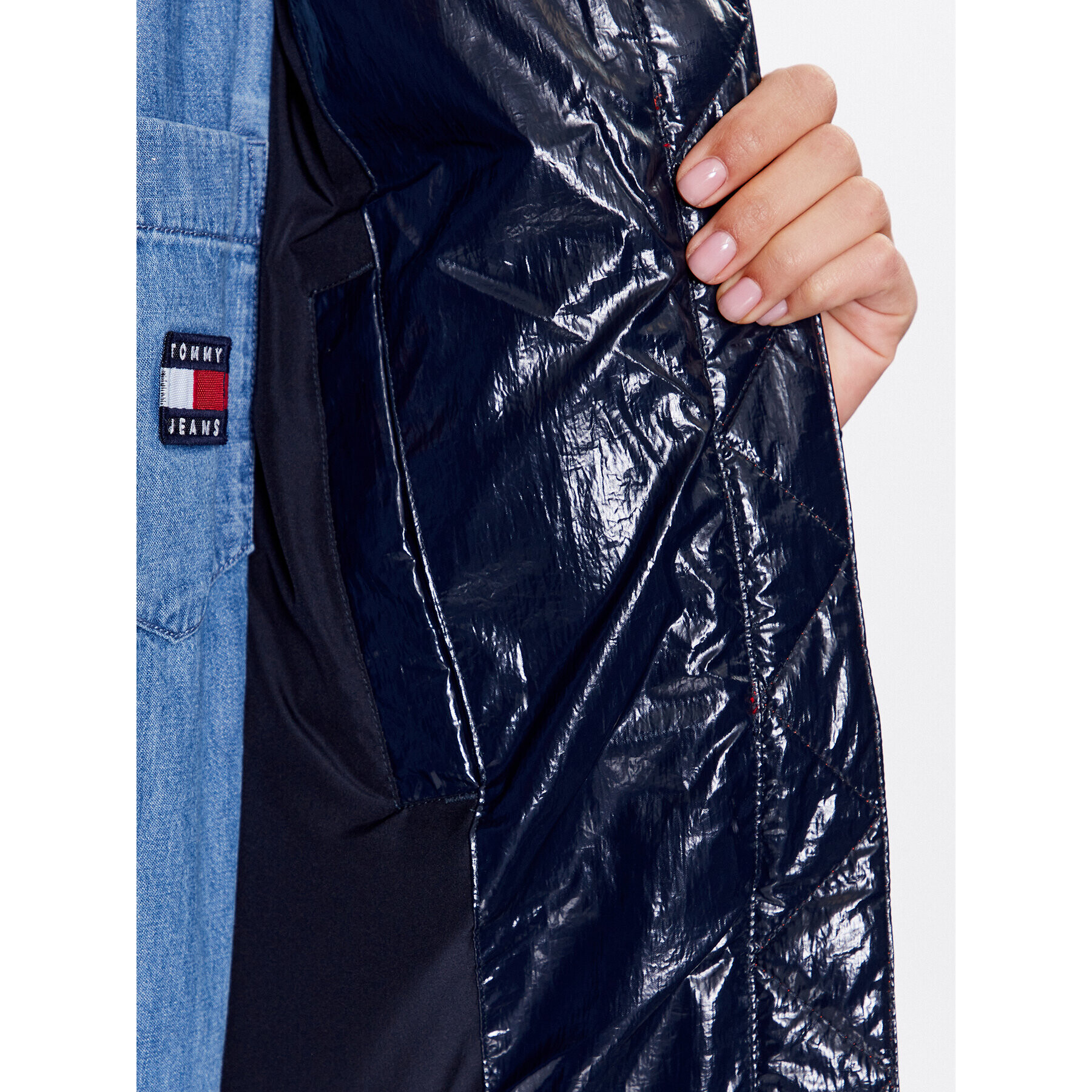 Tommy Jeans Geacă din puf DW0DW15959 Colorat Oversize - Pled.ro