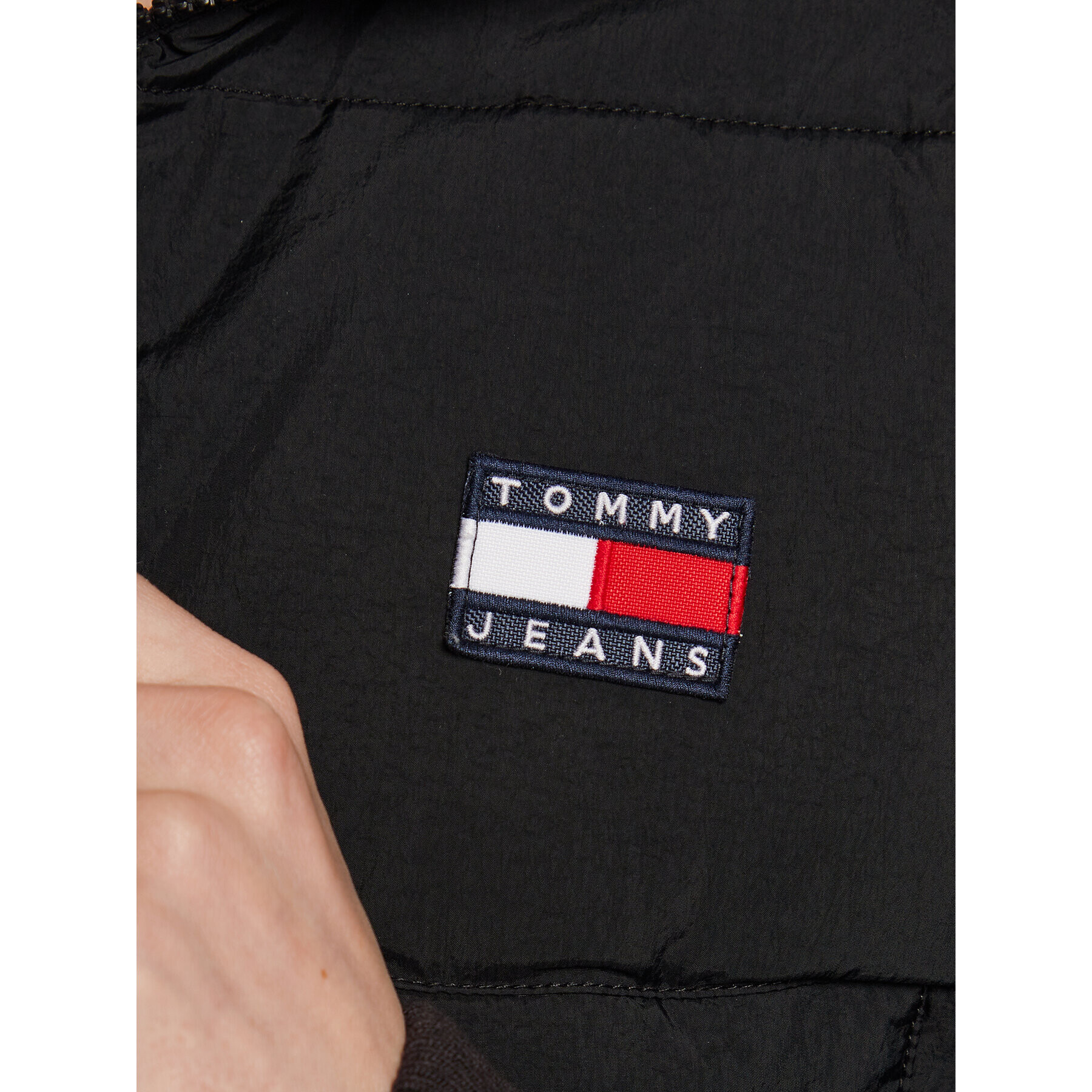 Tommy Jeans Geacă din puf Ultra DW0DW14938 Negru Regular Fit - Pled.ro