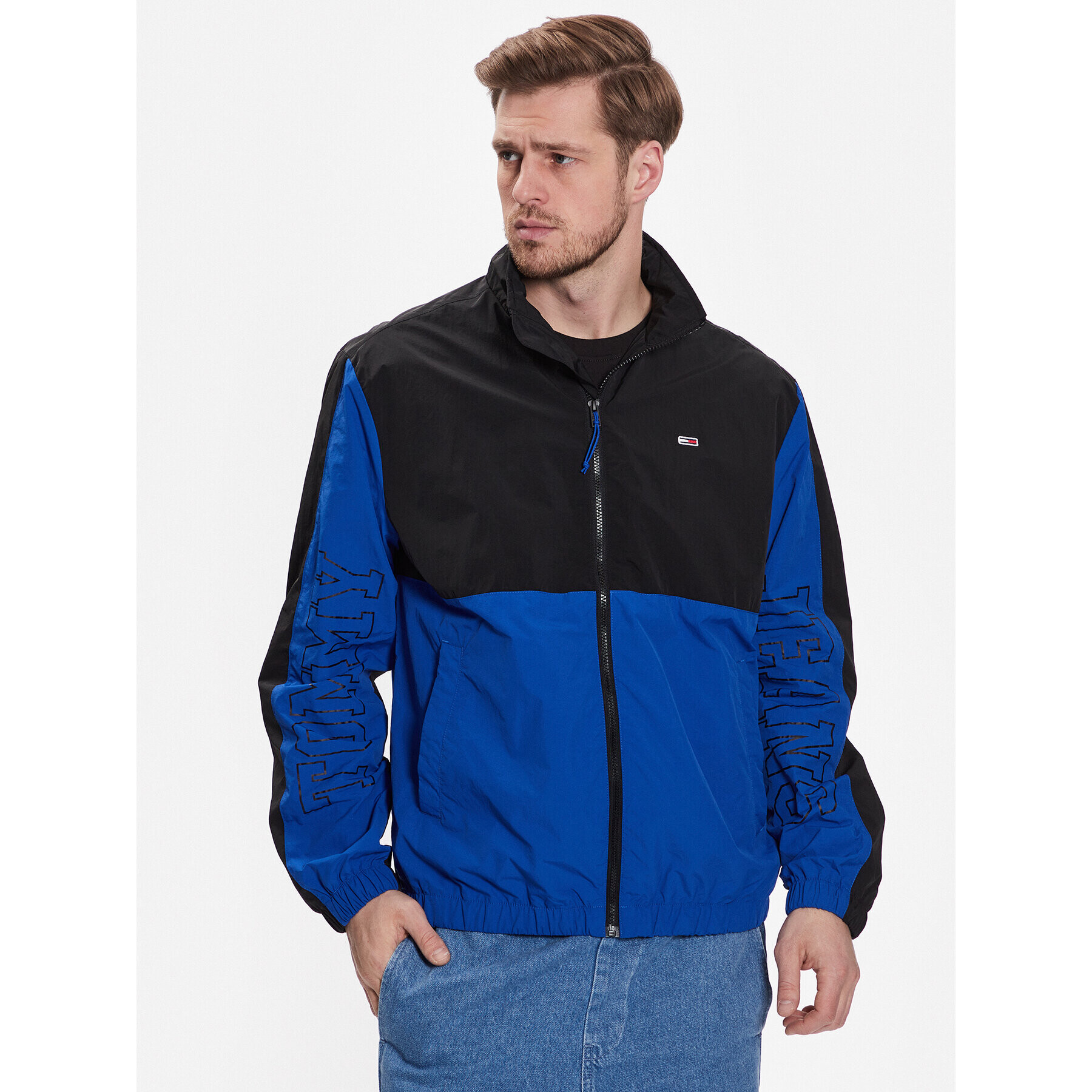 Tommy Jeans Geacă DM0DM15913 Colorat Relaxed Fit - Pled.ro