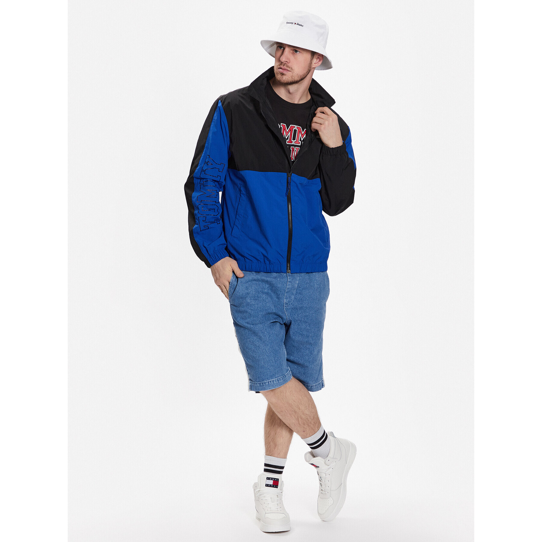 Tommy Jeans Geacă DM0DM15913 Colorat Relaxed Fit - Pled.ro