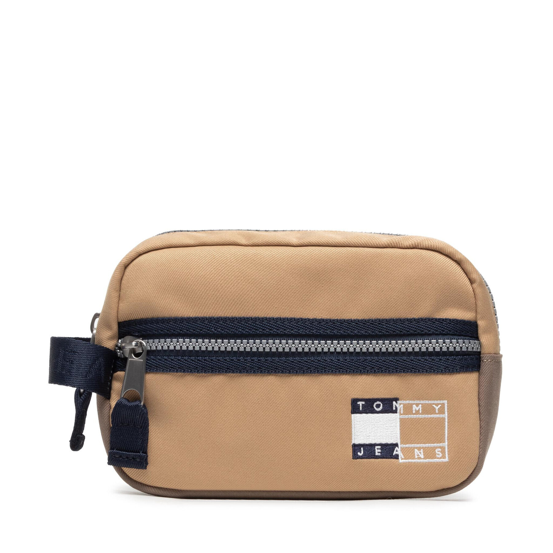 Tommy Jeans Geantă pentru cosmetice Tjm Heritage Washbag Spliced AM0AM09512 Bej - Pled.ro