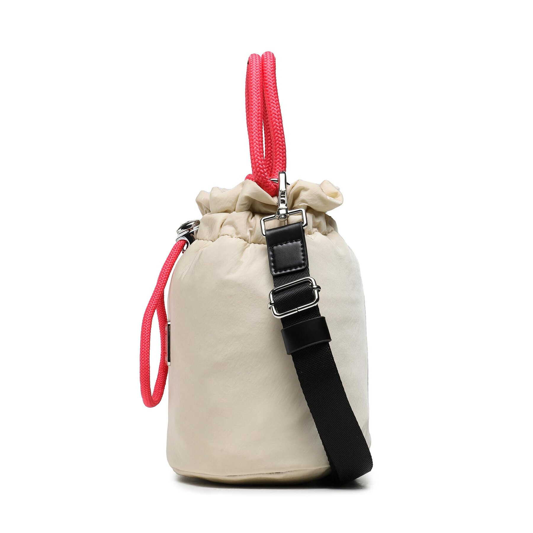 Tommy Jeans Geantă Tjw Beach Summer Bucket Bag AW0AW14582 Bej - Pled.ro