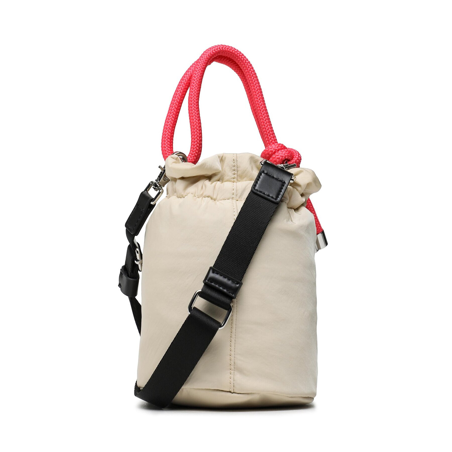 Tommy Jeans Geantă Tjw Beach Summer Bucket Bag AW0AW14582 Bej - Pled.ro