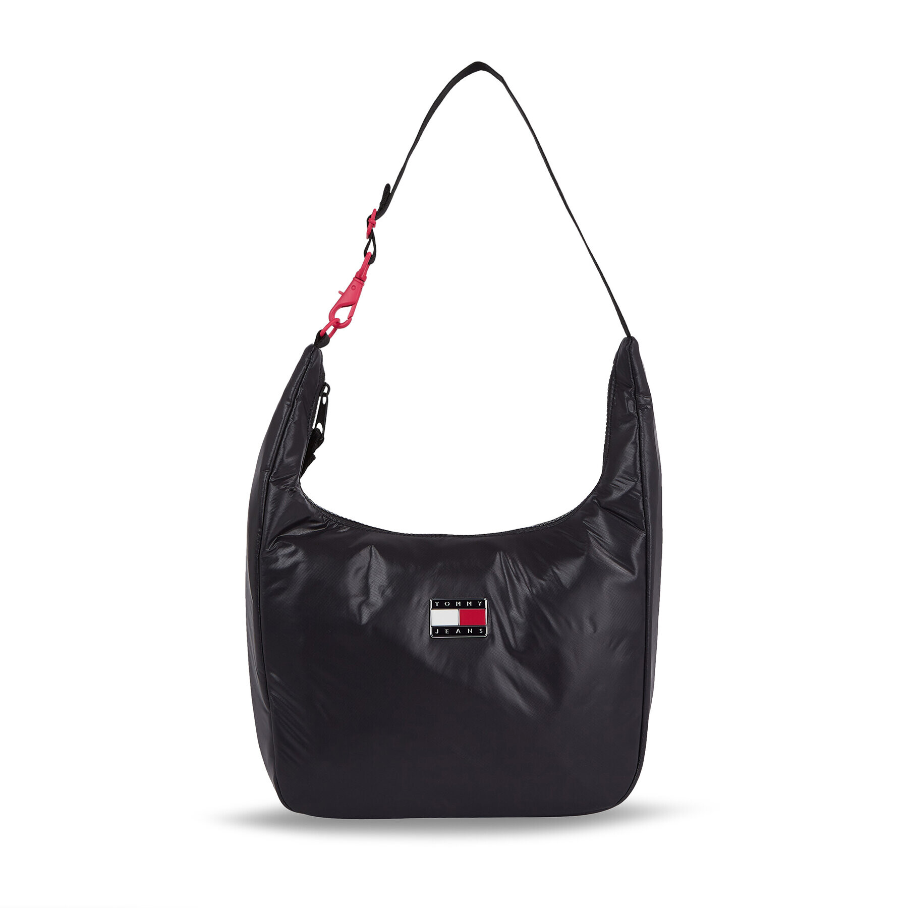 Tommy Jeans Geantă Tjw Black Ink Shoulder Bag AW0AW15394 Negru - Pled.ro