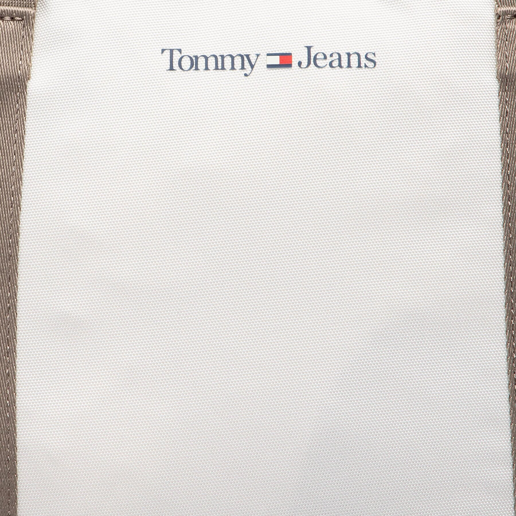 Tommy Jeans Geantă Tjw Essential Tote AW0AW14122 Alb - Pled.ro