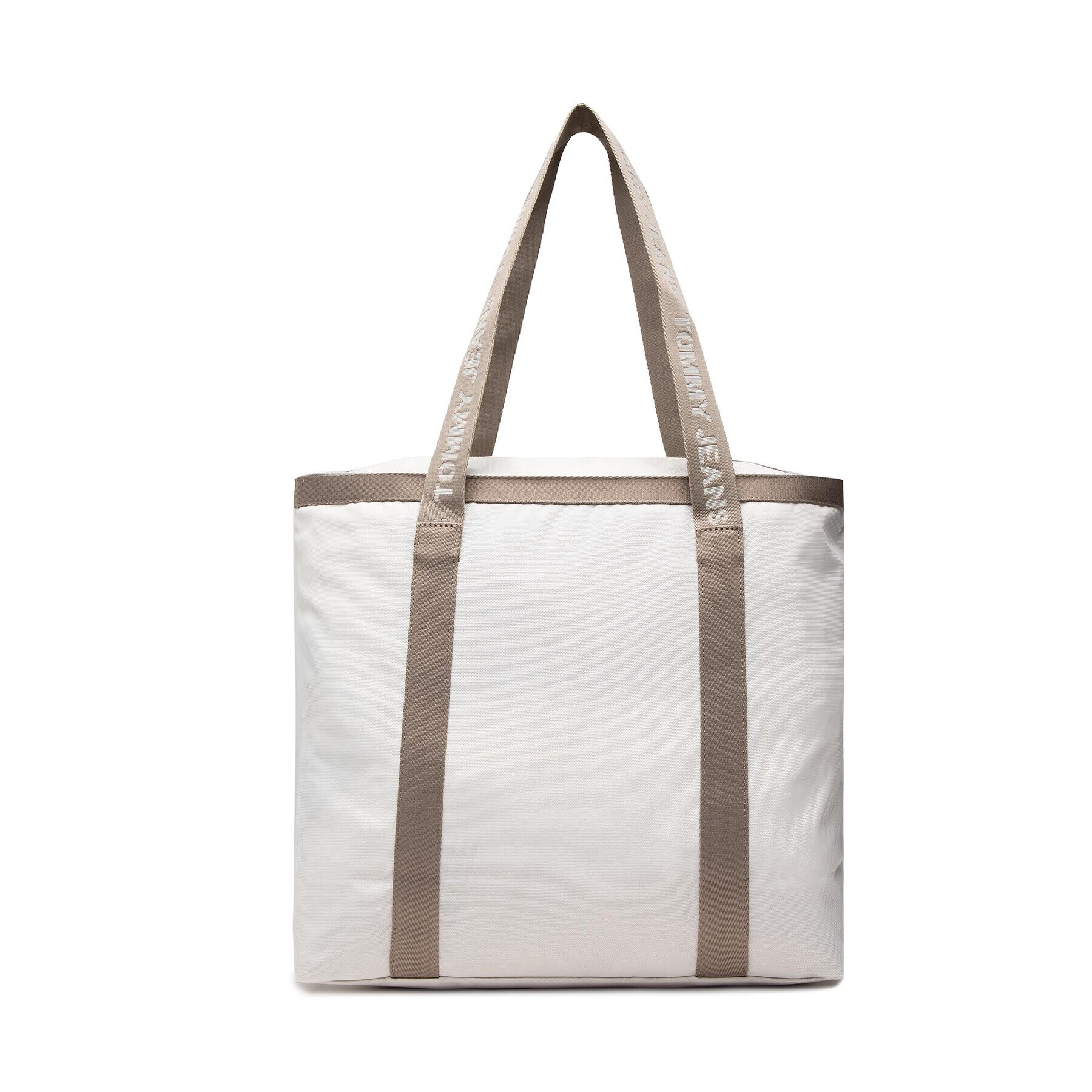 Tommy Jeans Geantă Tjw Essential Tote AW0AW14122 Alb - Pled.ro