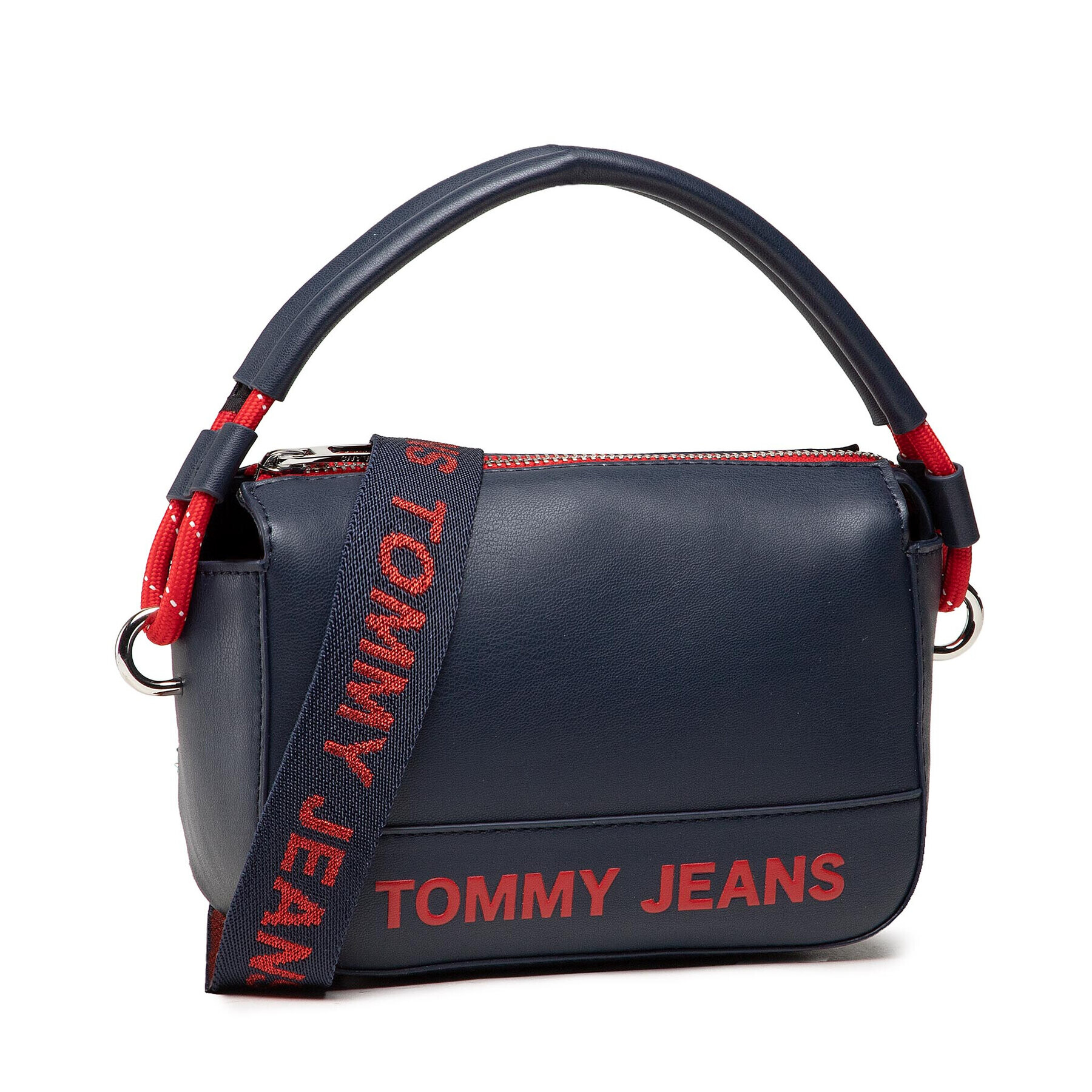 Tommy Jeans Geantă Tjw Femme Crossover AW0AW10160 Bleumarin - Pled.ro