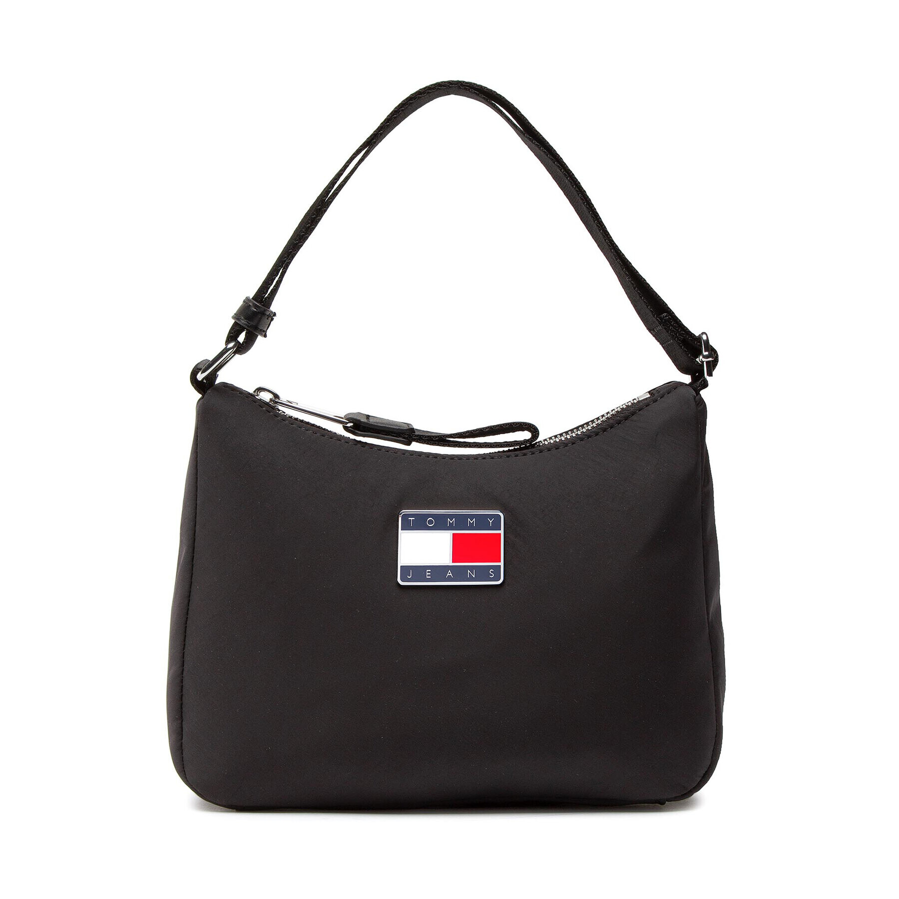 Tommy Jeans Geantă Tjw Festival Shoulder Bag AW0AW11789 Negru - Pled.ro