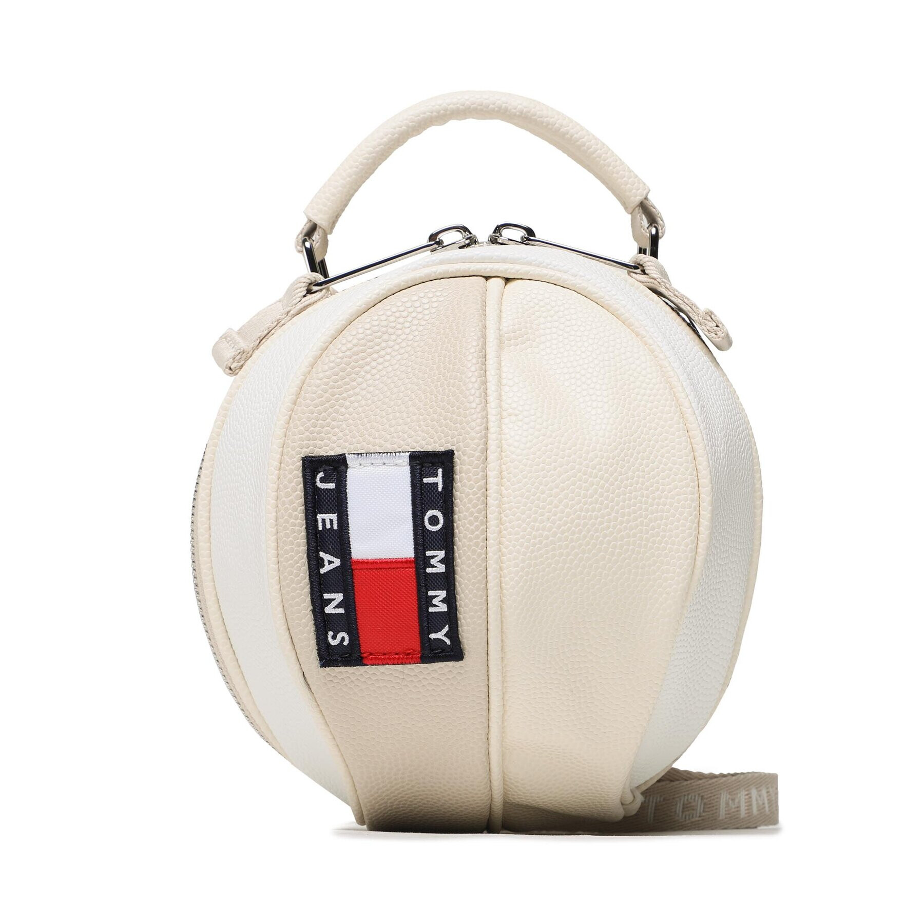 Tommy Jeans Geantă Tjw Heritage Ball Crossover AW0AW14569 Bej - Pled.ro