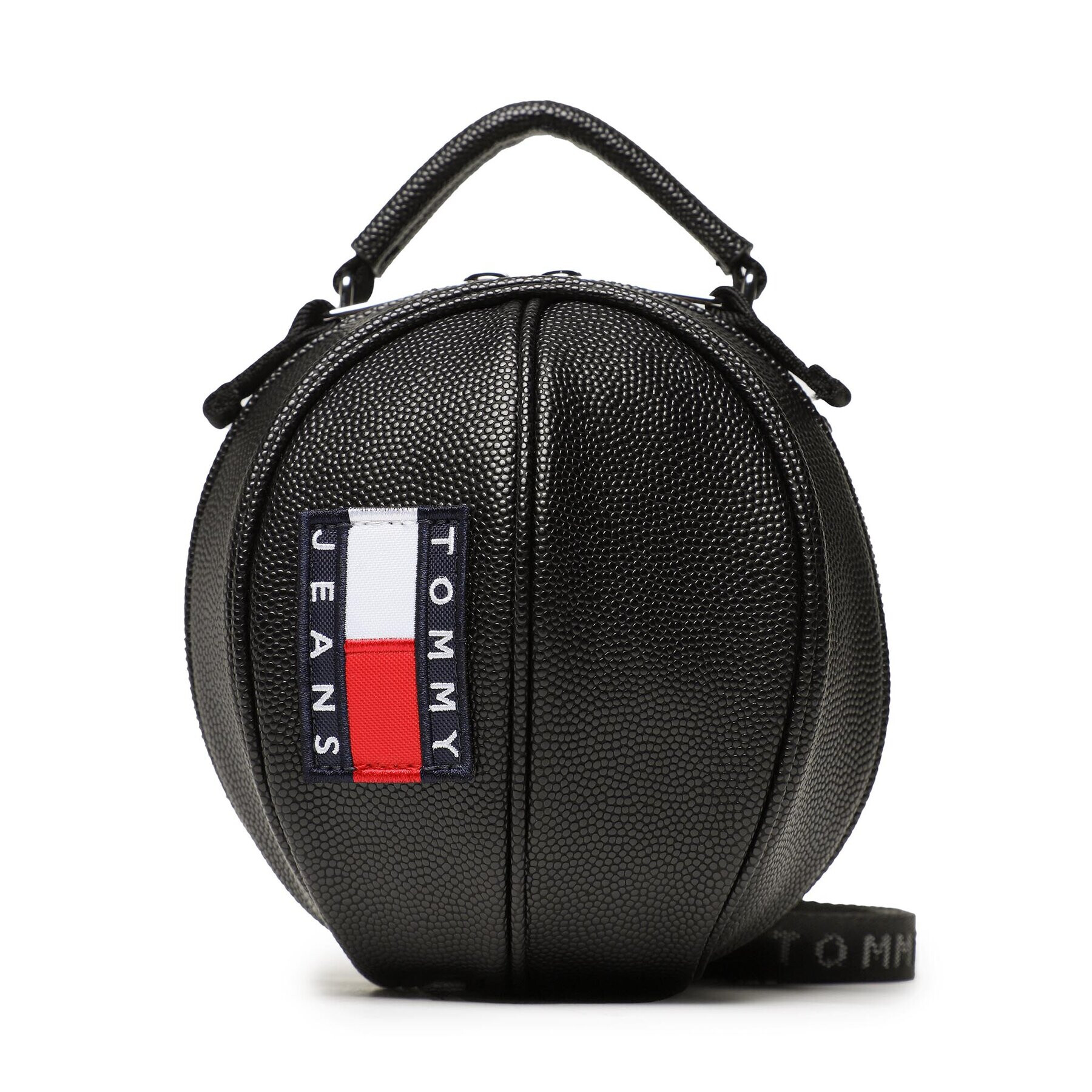 Tommy Jeans Geantă Tjw Heritage Ball Crossover AW0AW14569 Negru - Pled.ro